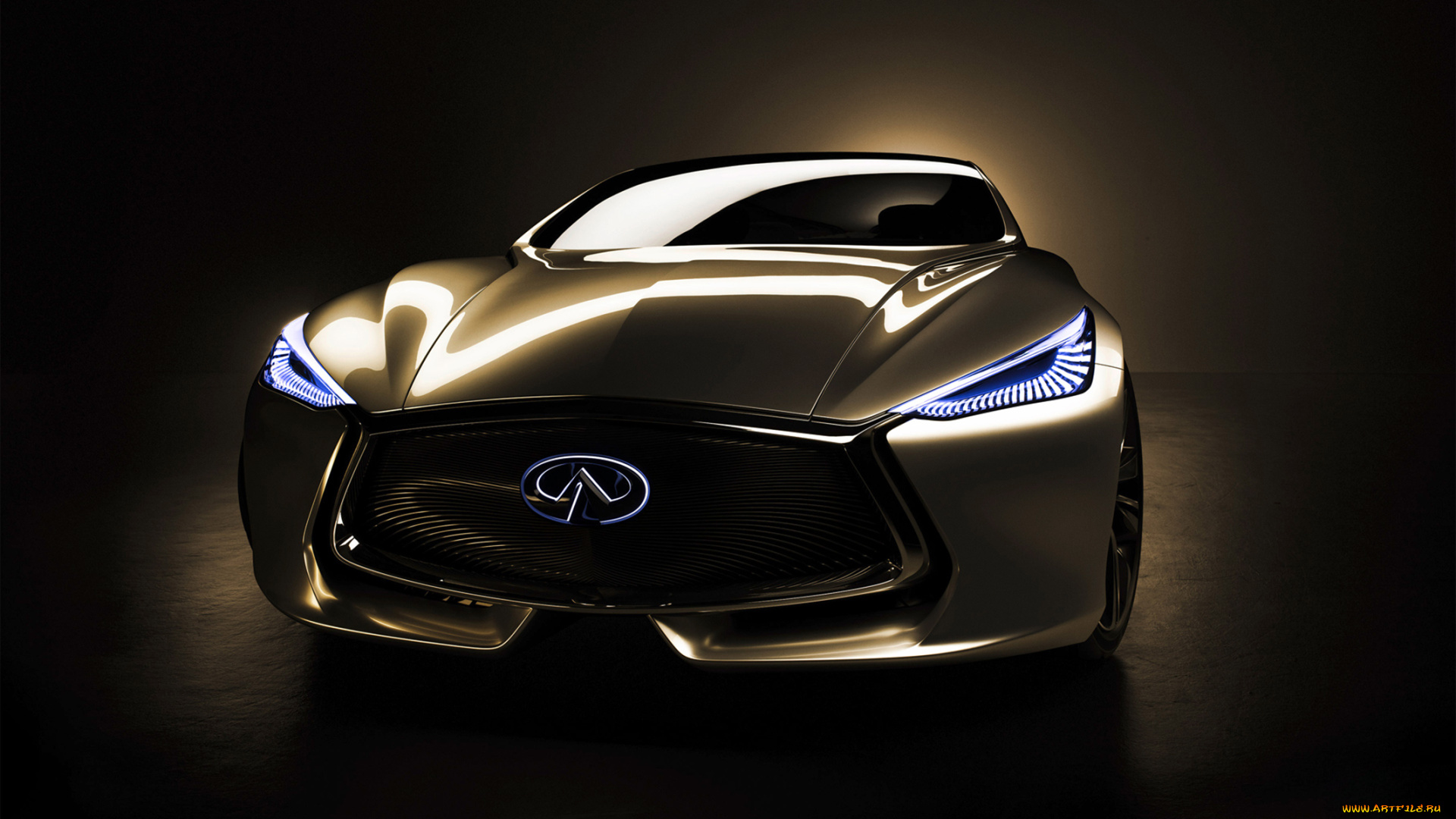 infiniti, q80, inspiration, concept, 2015, автомобили, infiniti, inspiration, q80, concept, 2015, бронза