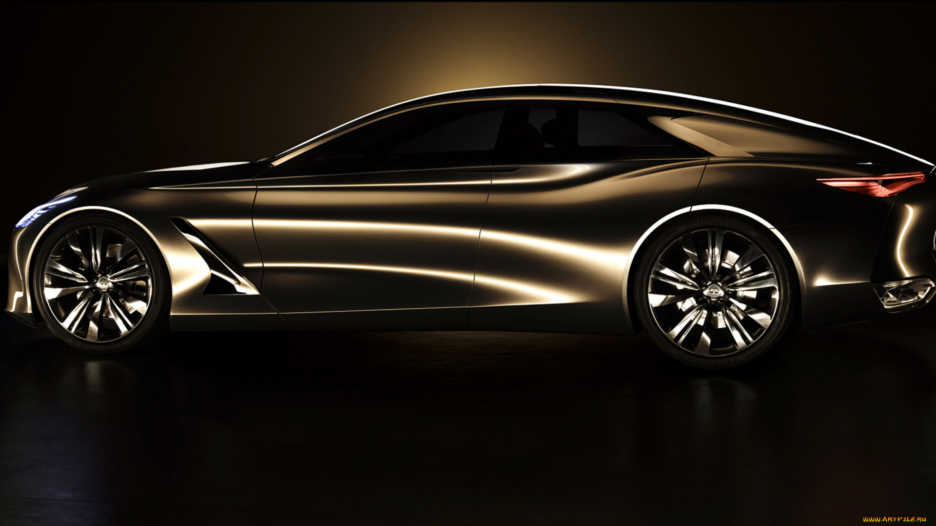 infiniti, q80, inspiration, concept, 2015, автомобили, infiniti, 2015, concept, бронза, inspiration, q80