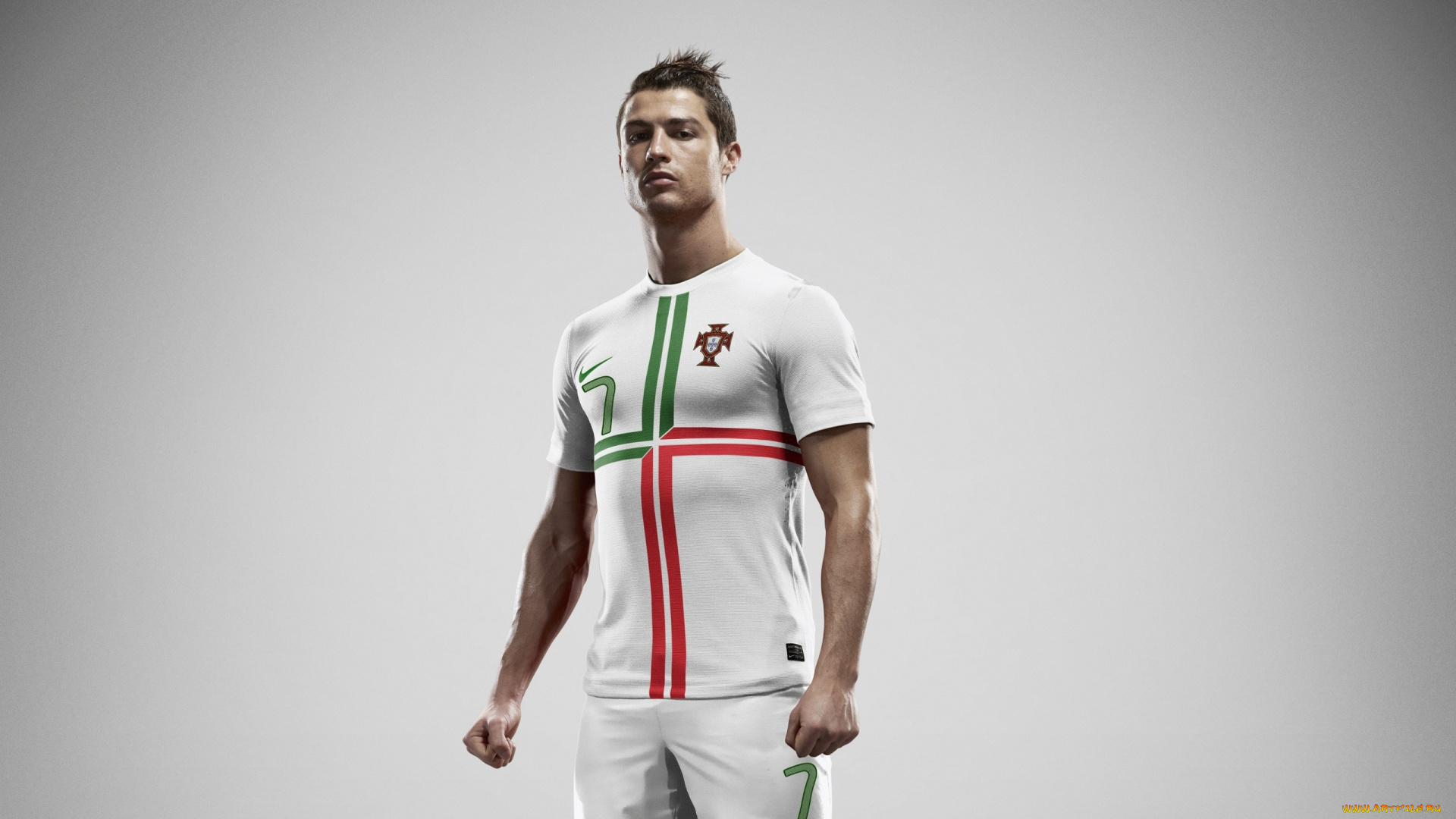 мужчины, cristiano, ronaldo, взгляд, фон