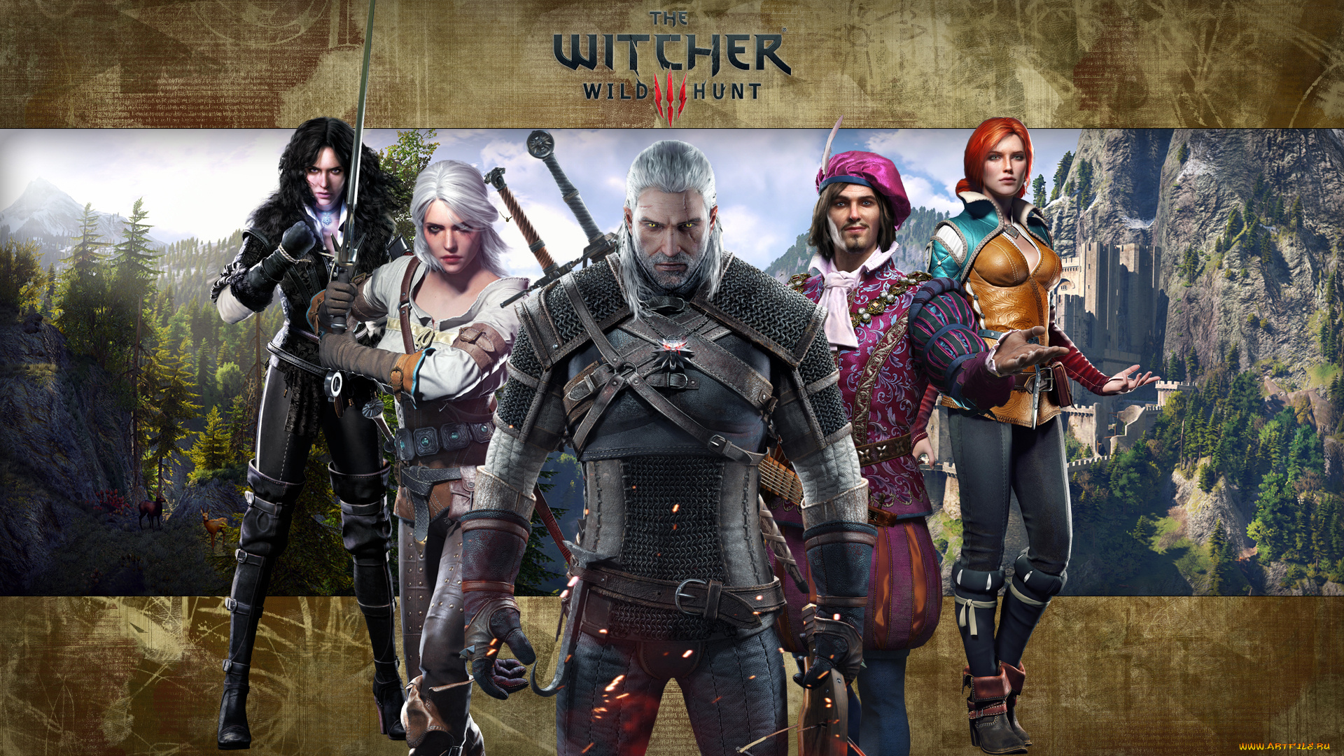 видео, игры, the, witcher, 3, , wild, hunt, фэнтези, action, wild, hunt, the, witcher, 3