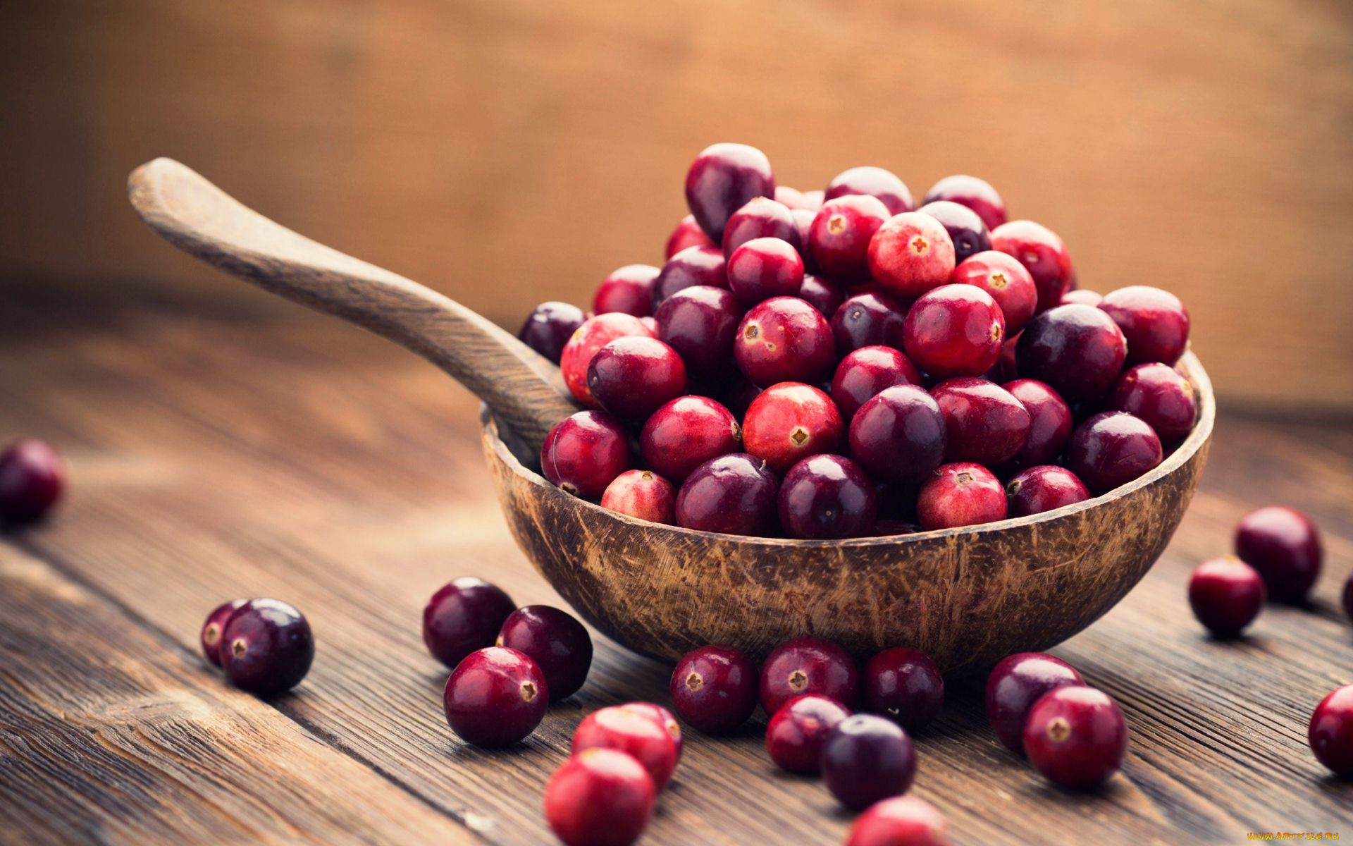 еда, клюква, ягоды