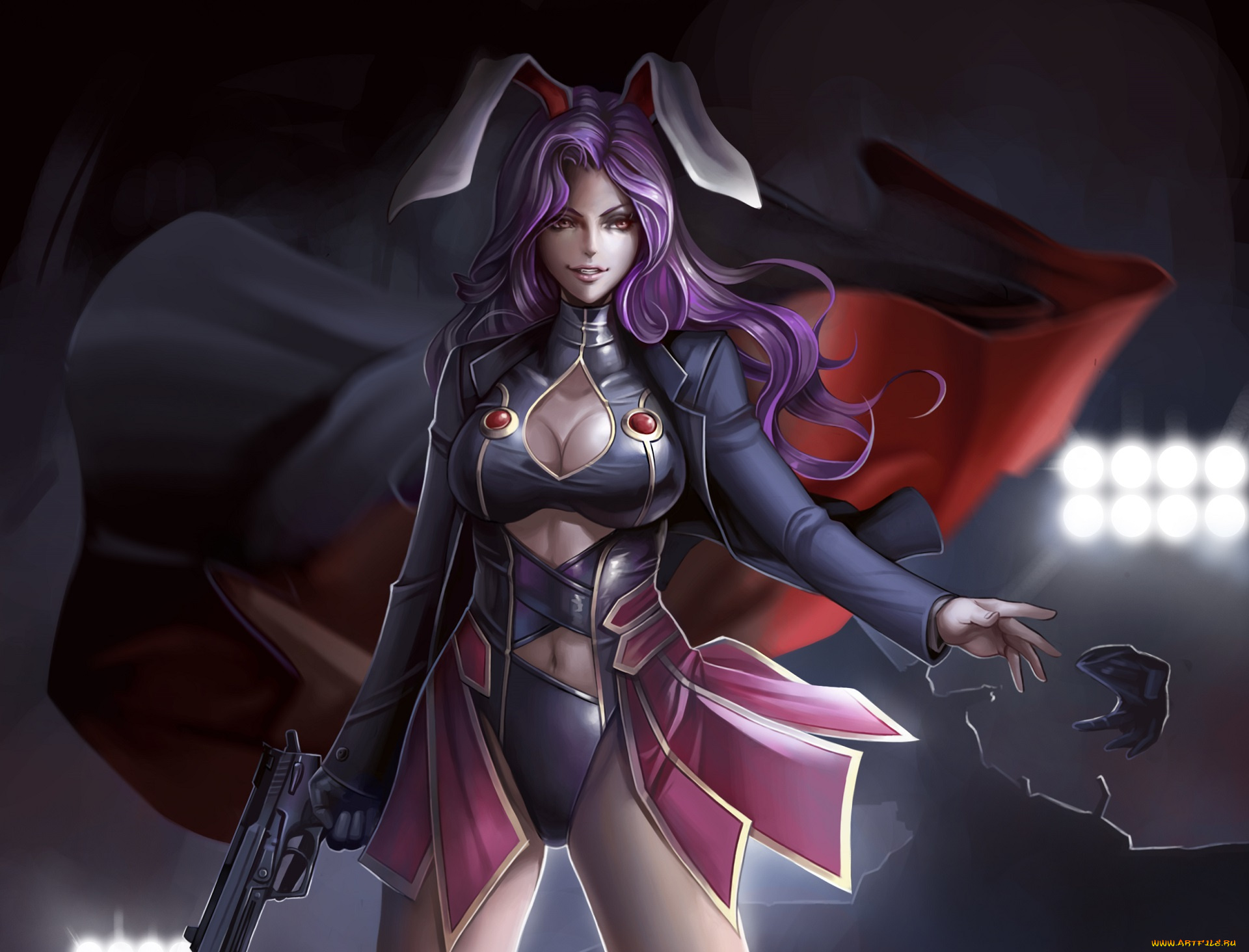 аниме, touhou, девушка