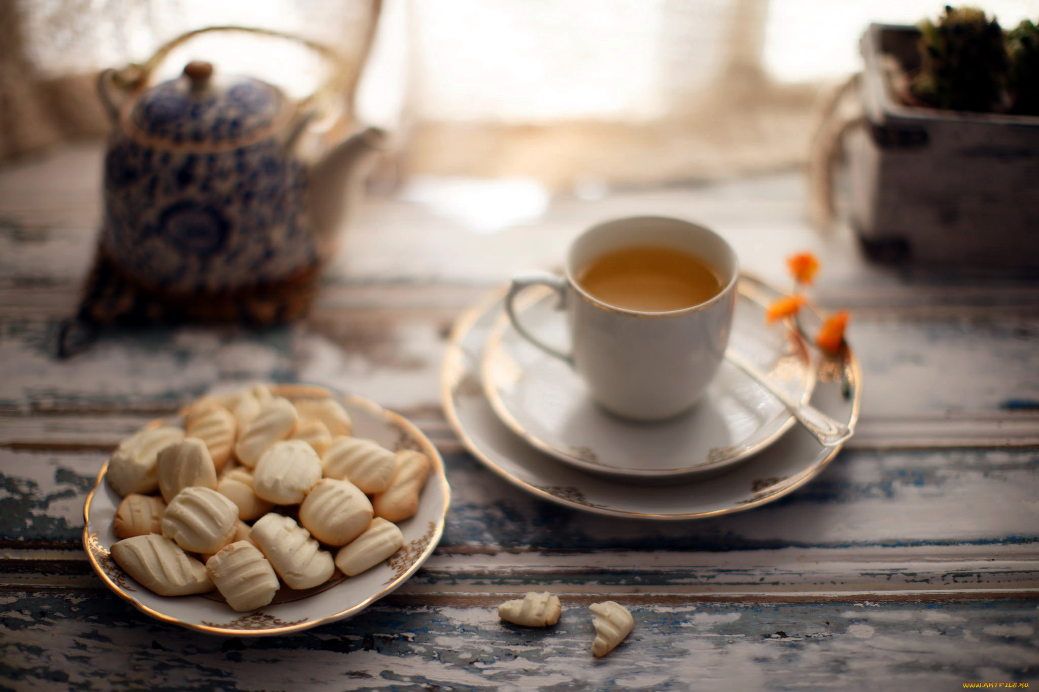 еда, пирожные, , кексы, , печенье, чай, тарелка, печенье