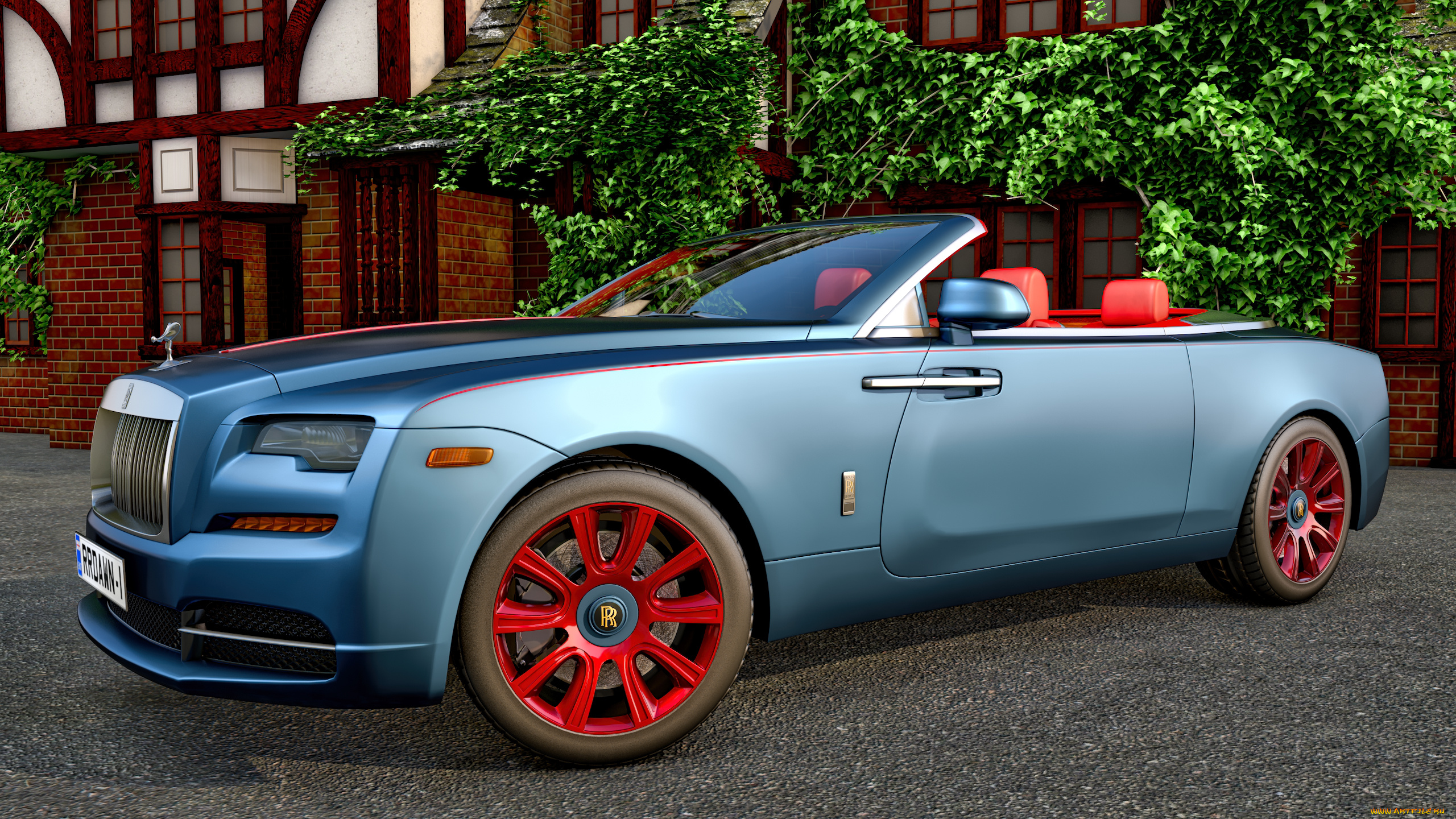 автомобили, 3д, автомобиль, фон