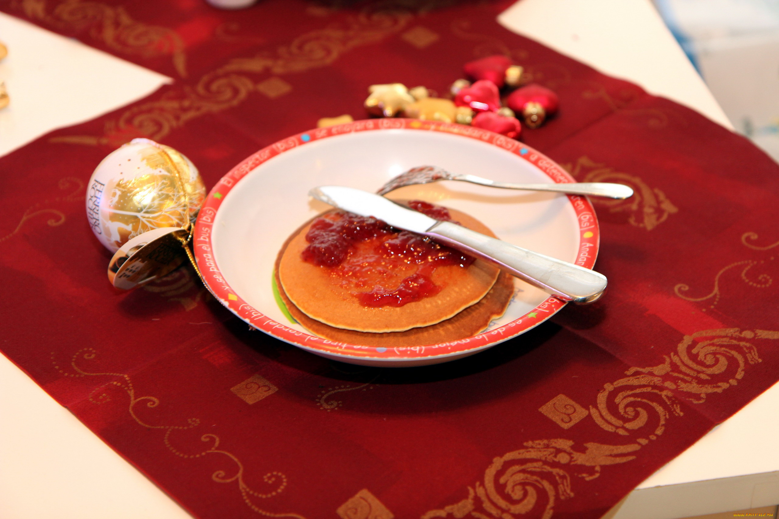 еда, блины, , оладьи, варенье, блинчик