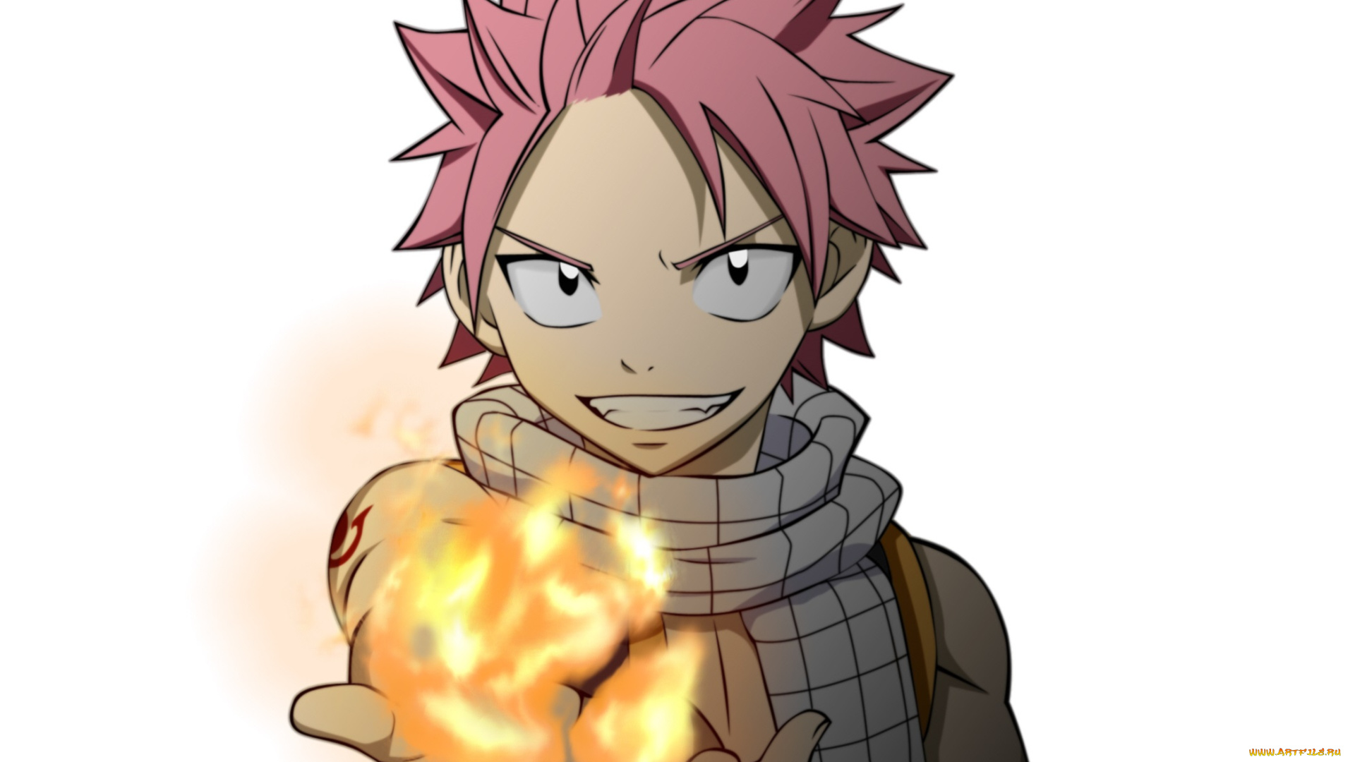 аниме, fairy, tail, нацу