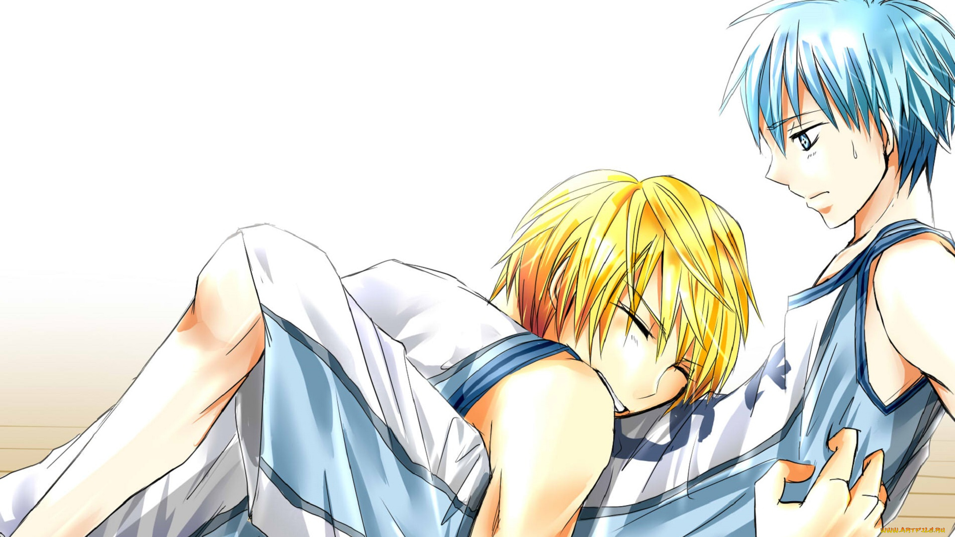 аниме, kuroko, no, baske, парни