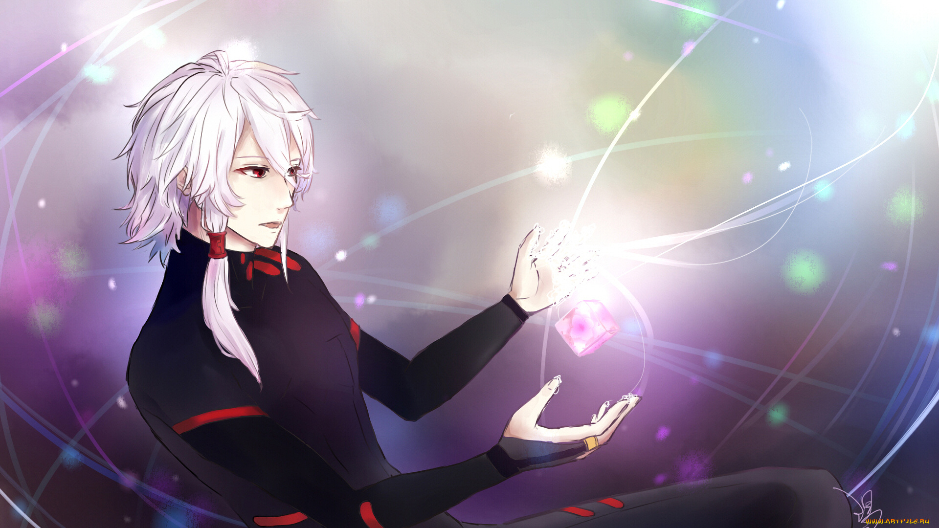 аниме, seikaisuru, kado, парень