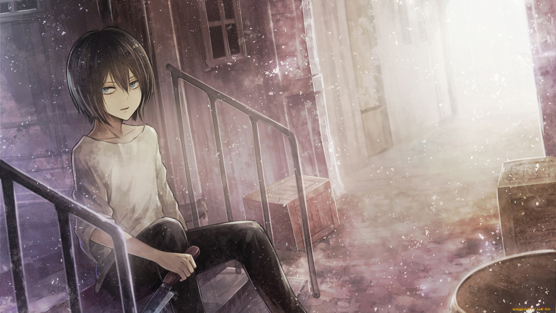 аниме, shingeki, no, kyojin, атака, титанов