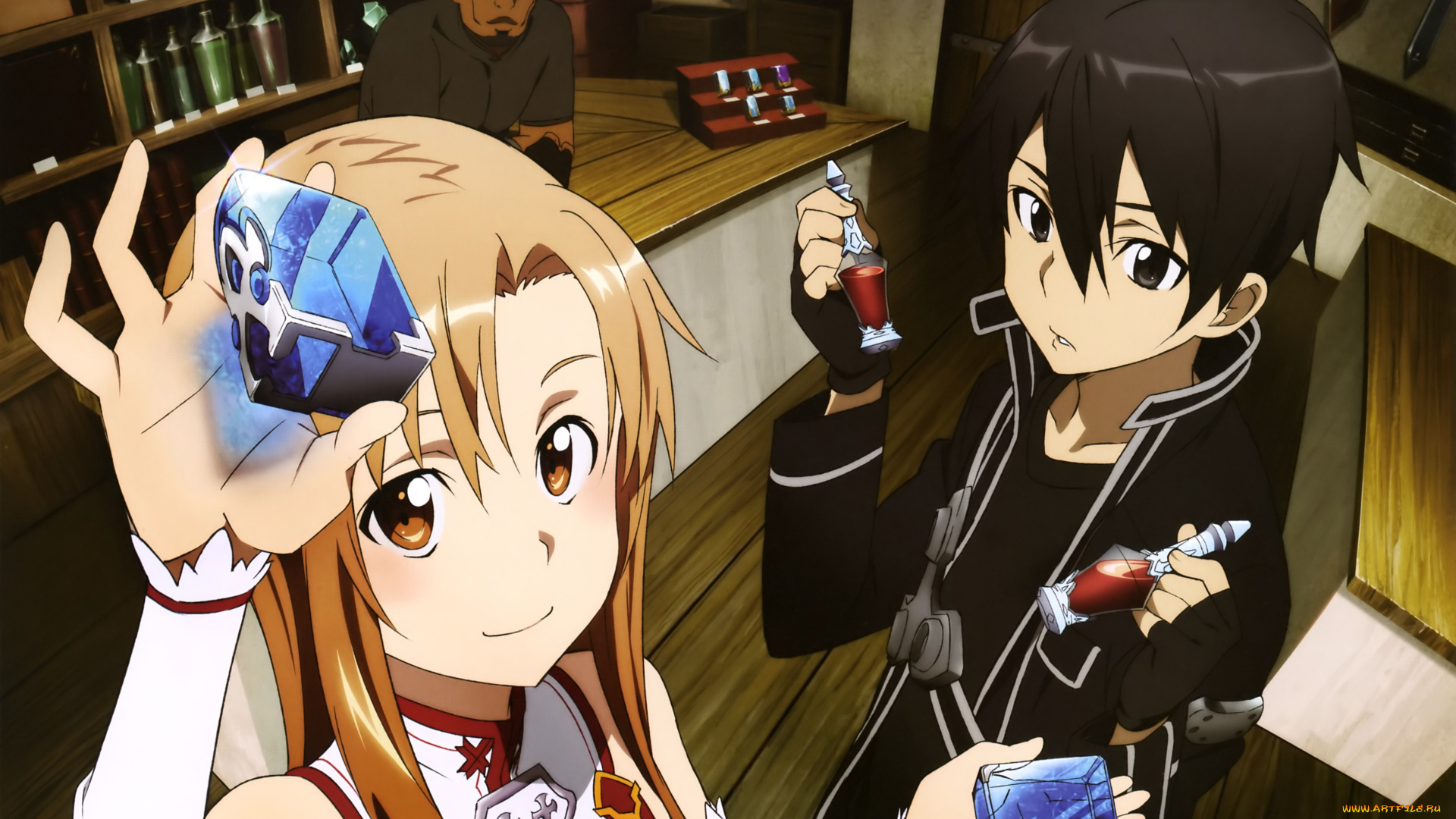 аниме, sword, art, online, мастера, меча, онлайн