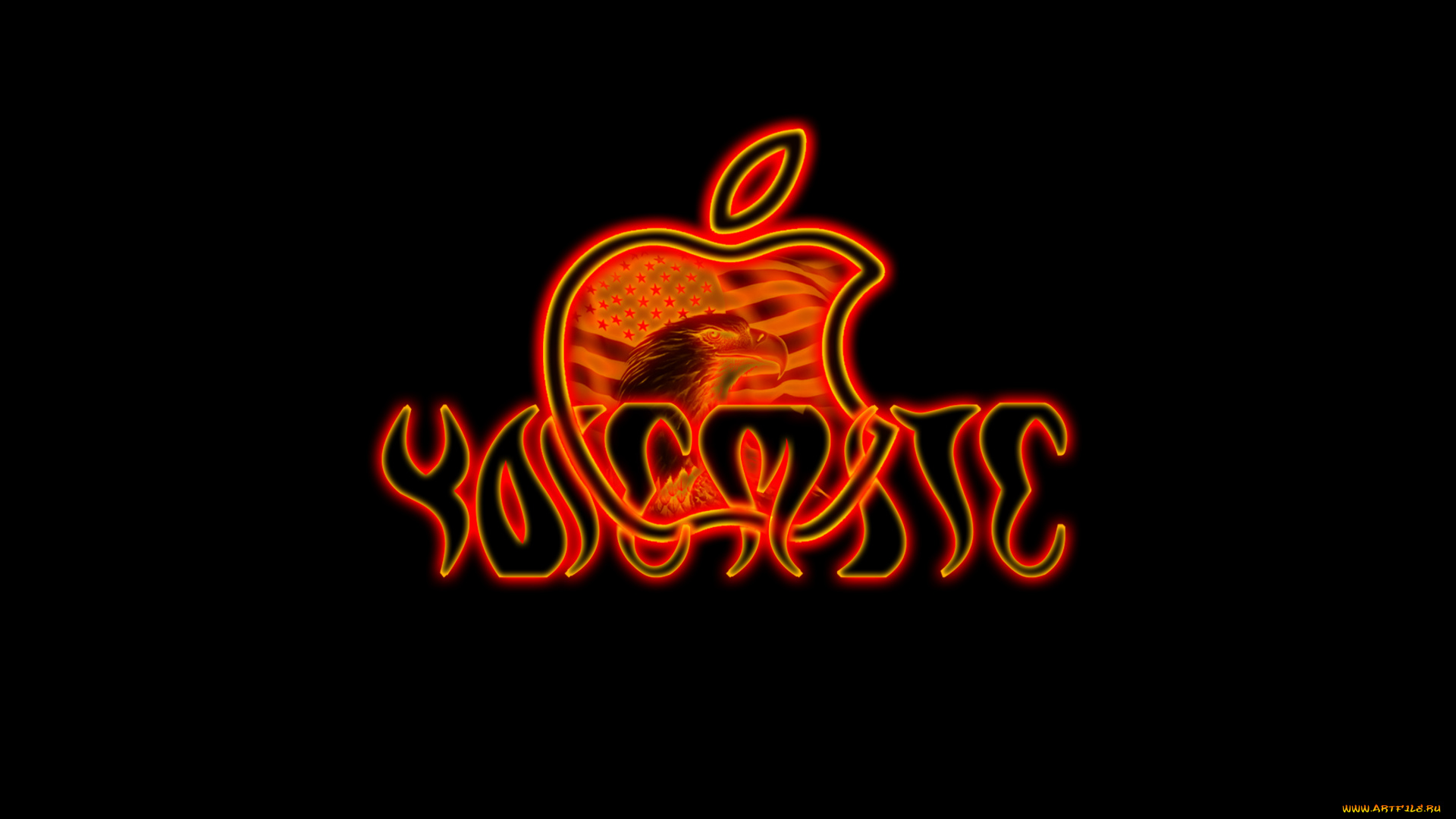 компьютеры, apple, логотип, фон