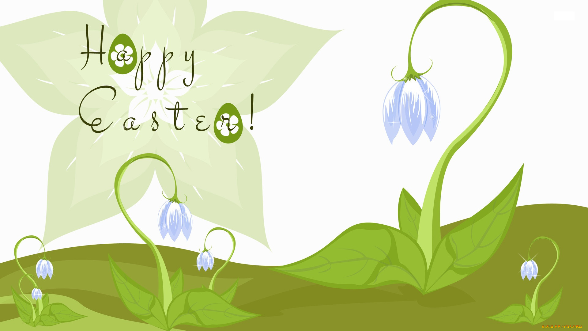 праздничные, пасха, фон, цветы
