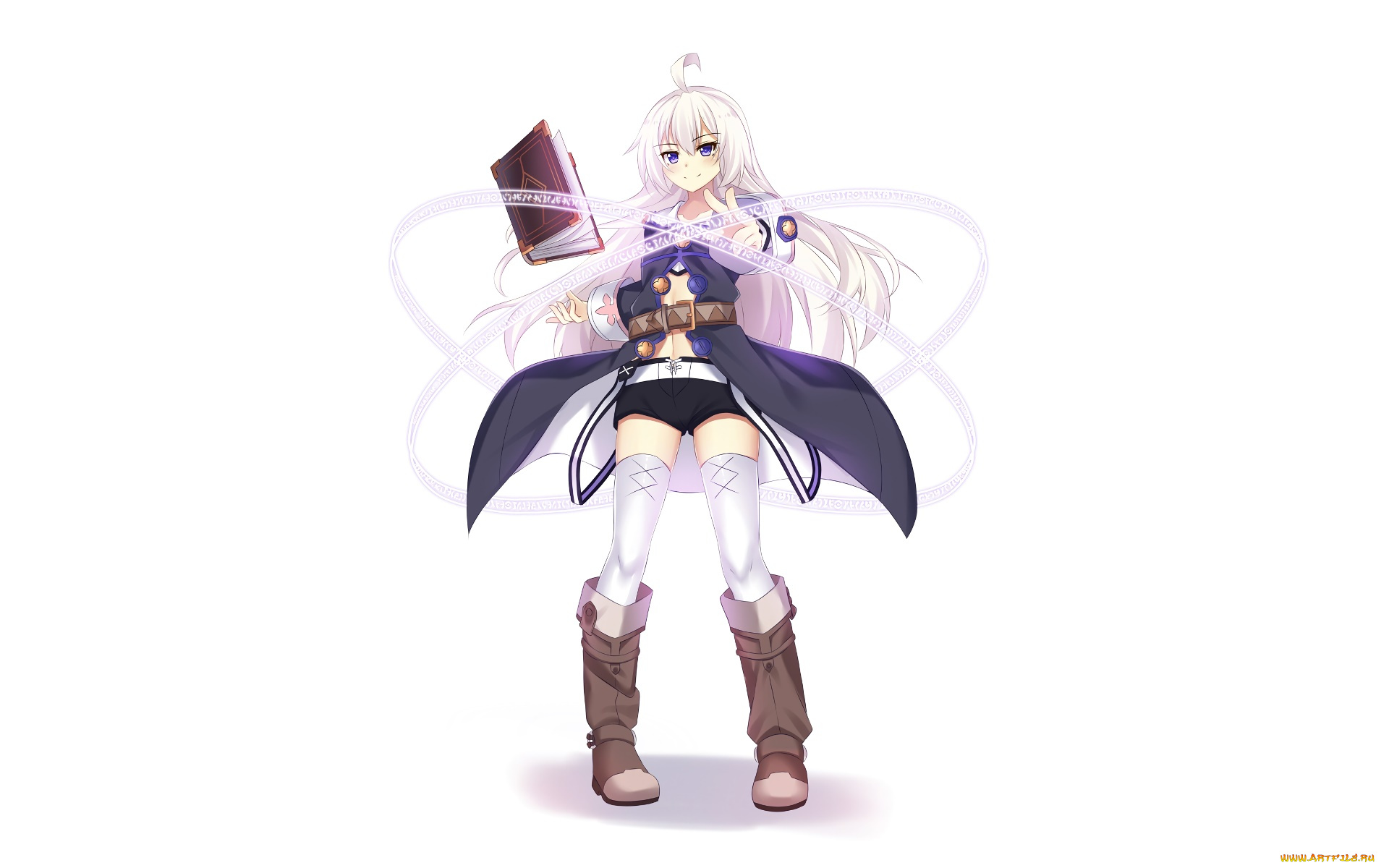 аниме, grimoire, of, zero, девушка, взгляд, фон