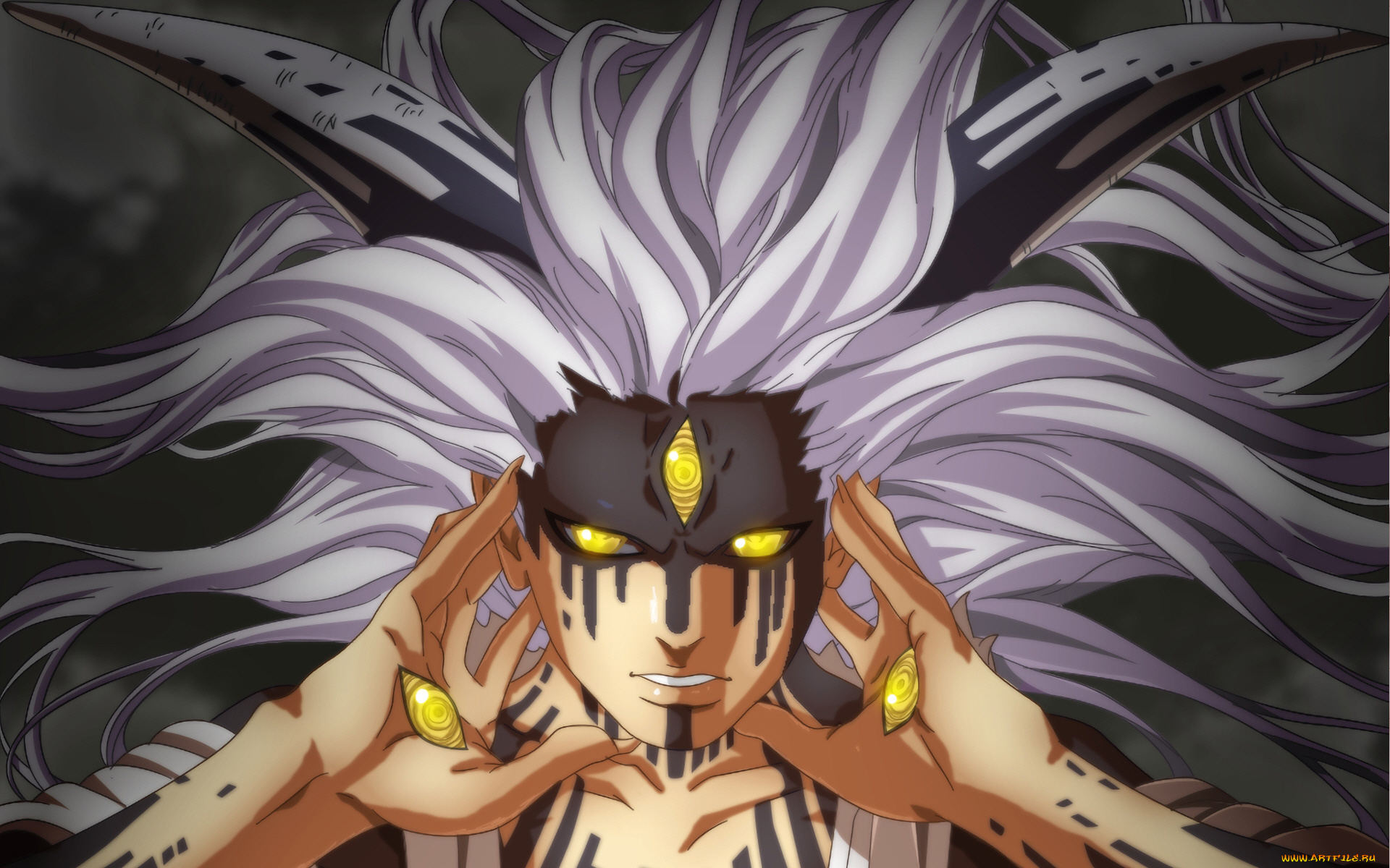 аниме, naruto, взгляд