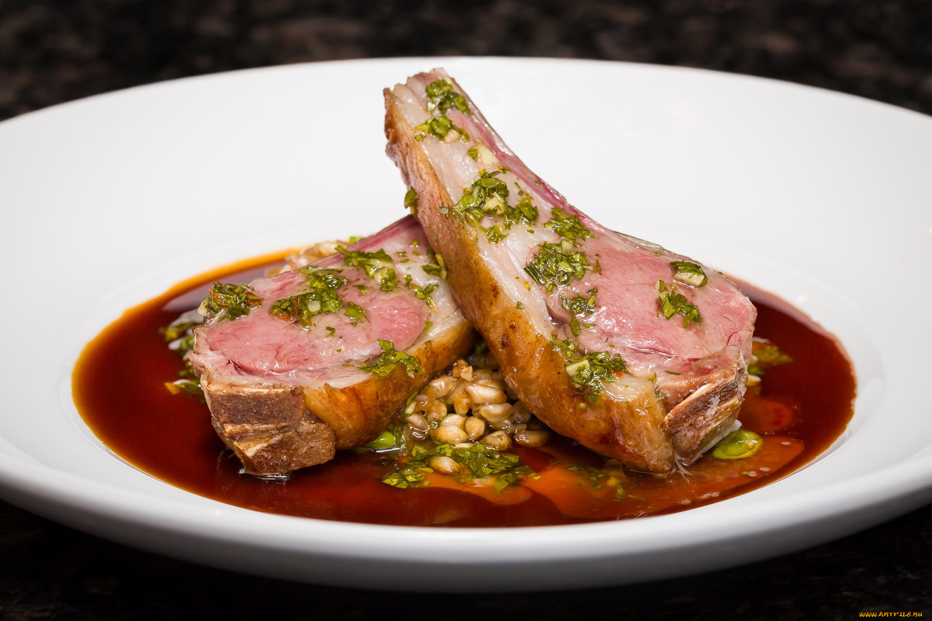 еда, мясные, блюда, мясо, тарелка, соус