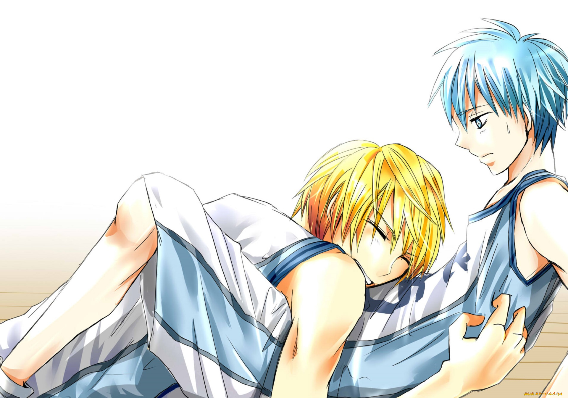 аниме, kuroko, no, baske, парни