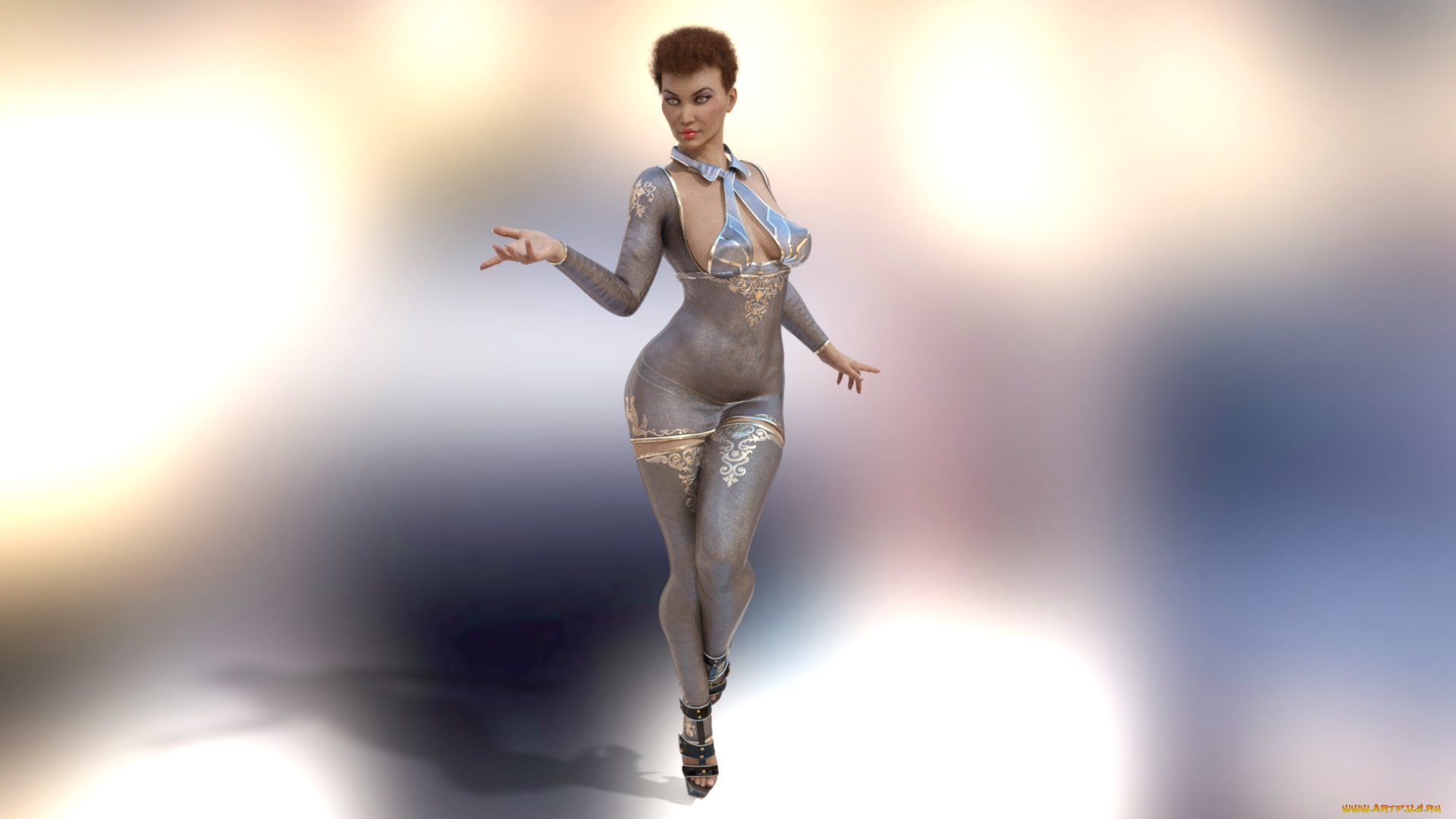 3д, графика, люди, , people, фон, взгляд, девушка