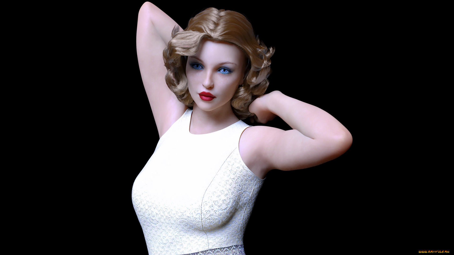 3д, графика, люди, , people, фон, взгляд, девушка