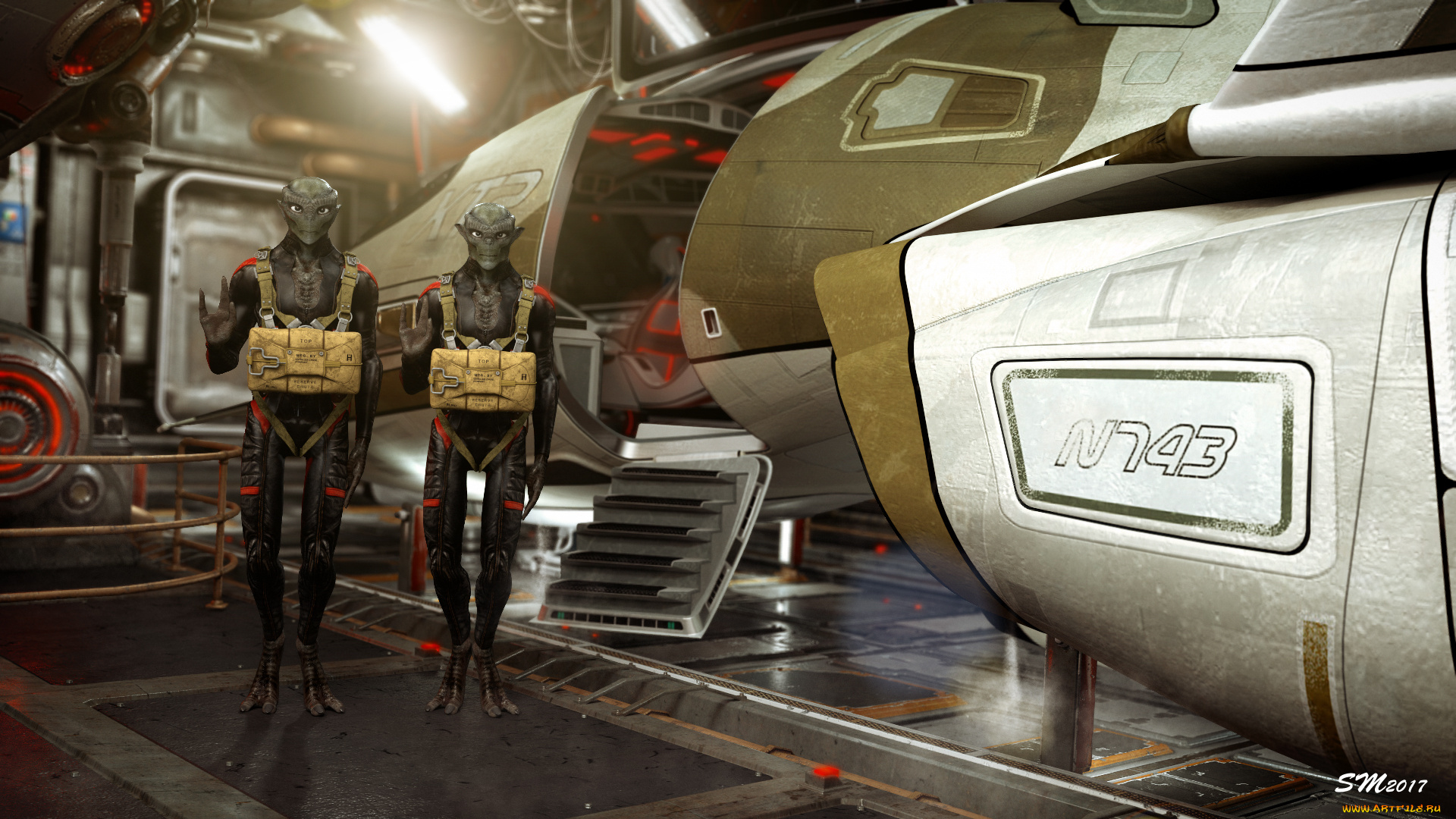 3д, графика, существа, , creatures, монстры, существа