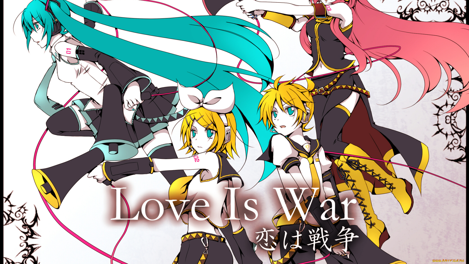 аниме, vocaloid, вокалоид