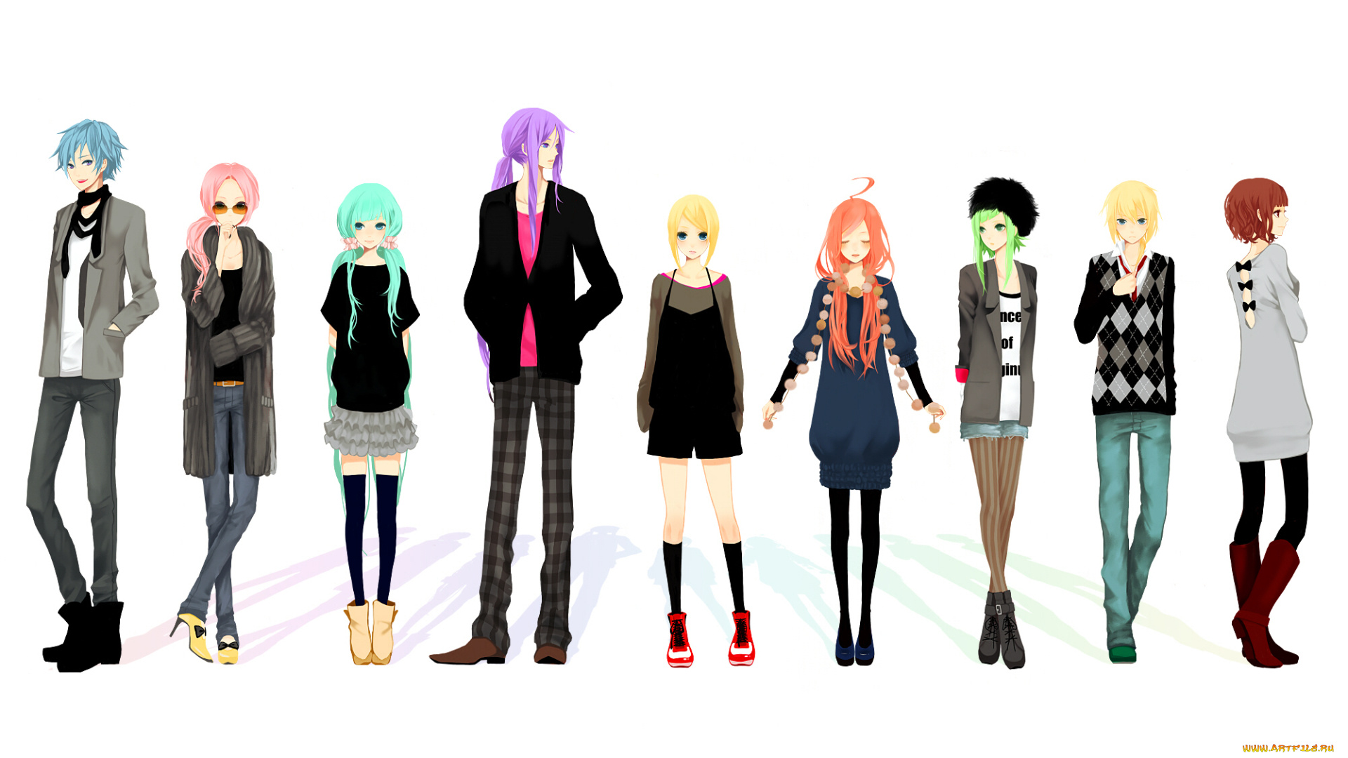 аниме, vocaloid, вокалоид