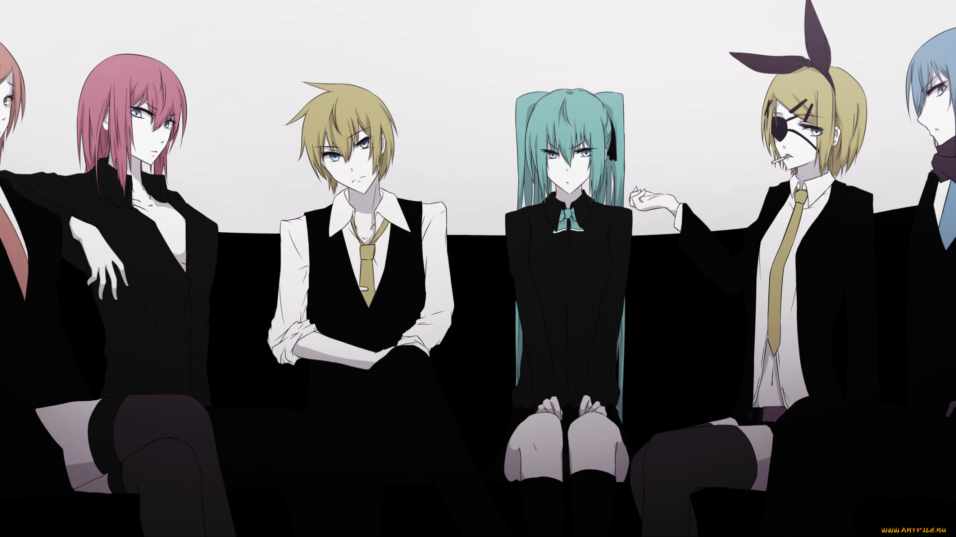 аниме, vocaloid, вокалоид