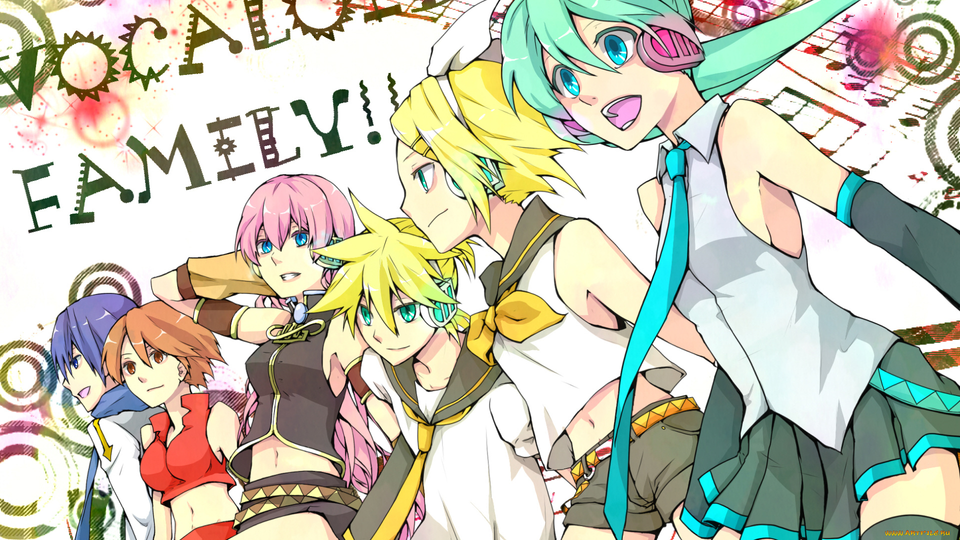 аниме, vocaloid, вокалоид