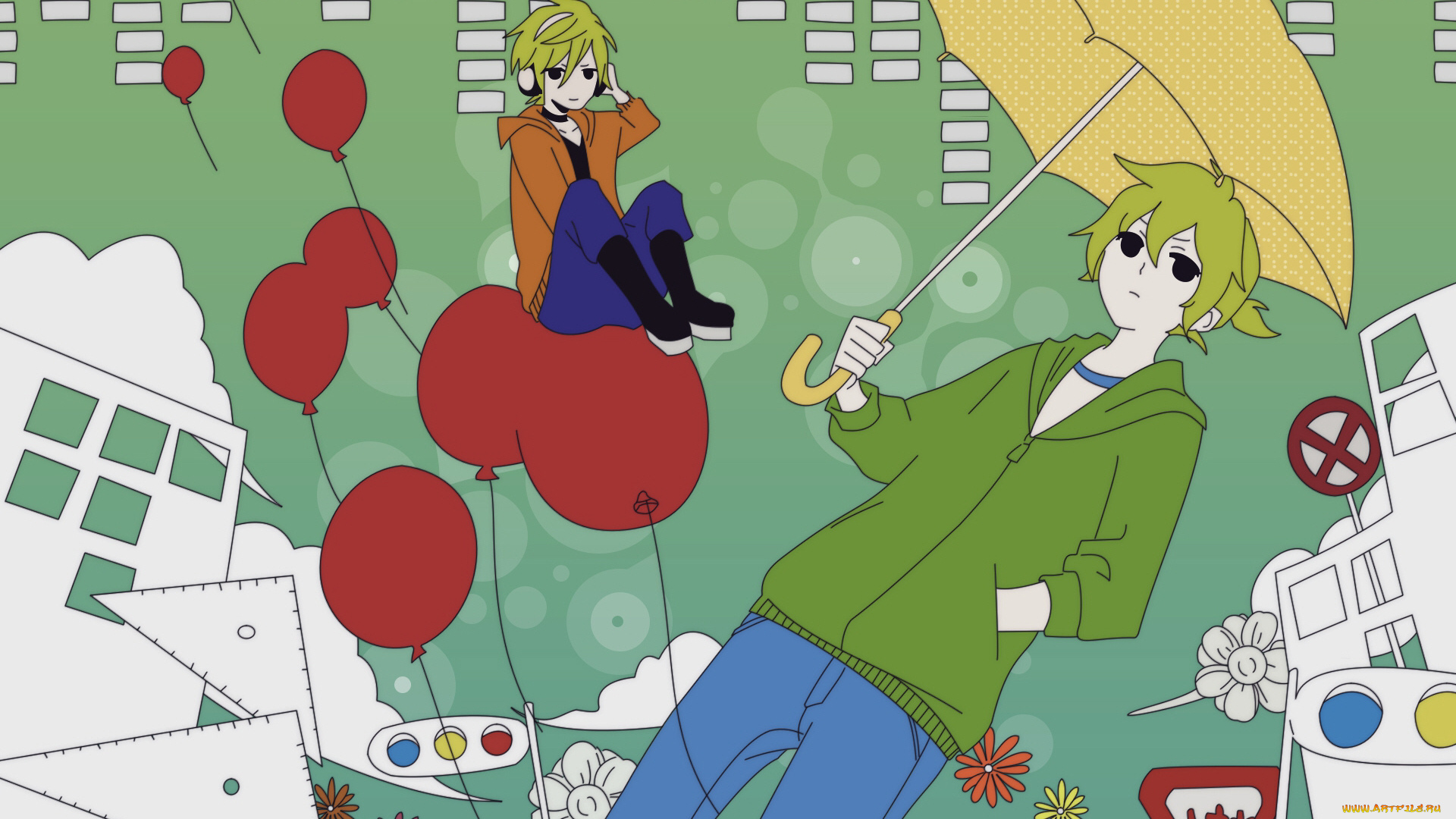 аниме, vocaloid, вокалоид