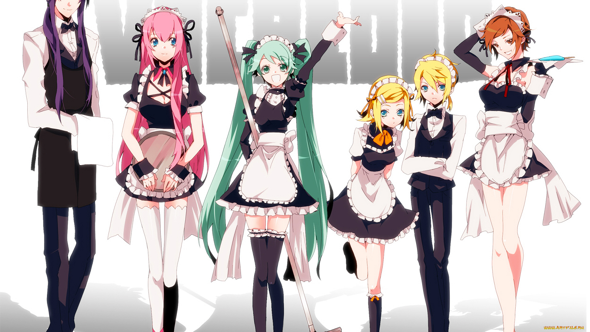 аниме, vocaloid, вокалоид