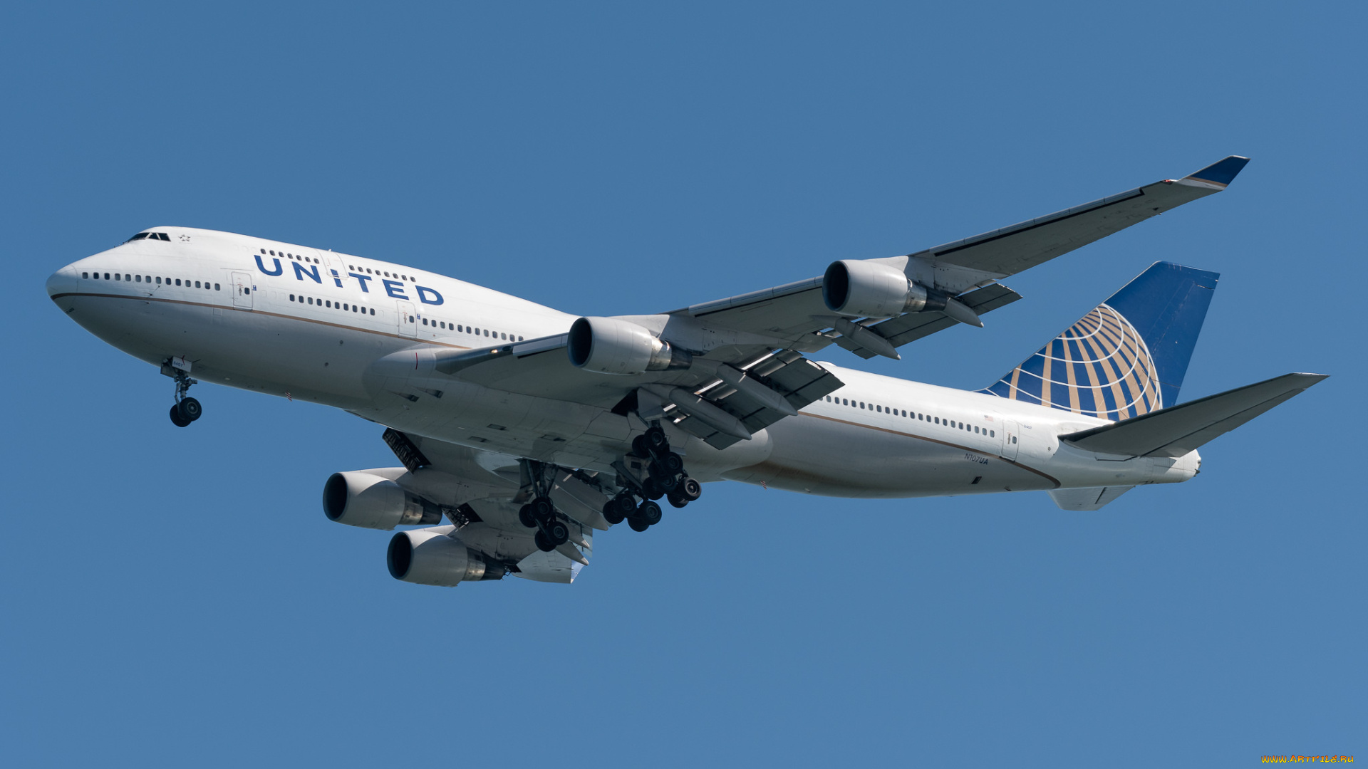 boeing, 747-400, авиация, пассажирские, самолёты, авиалайнер