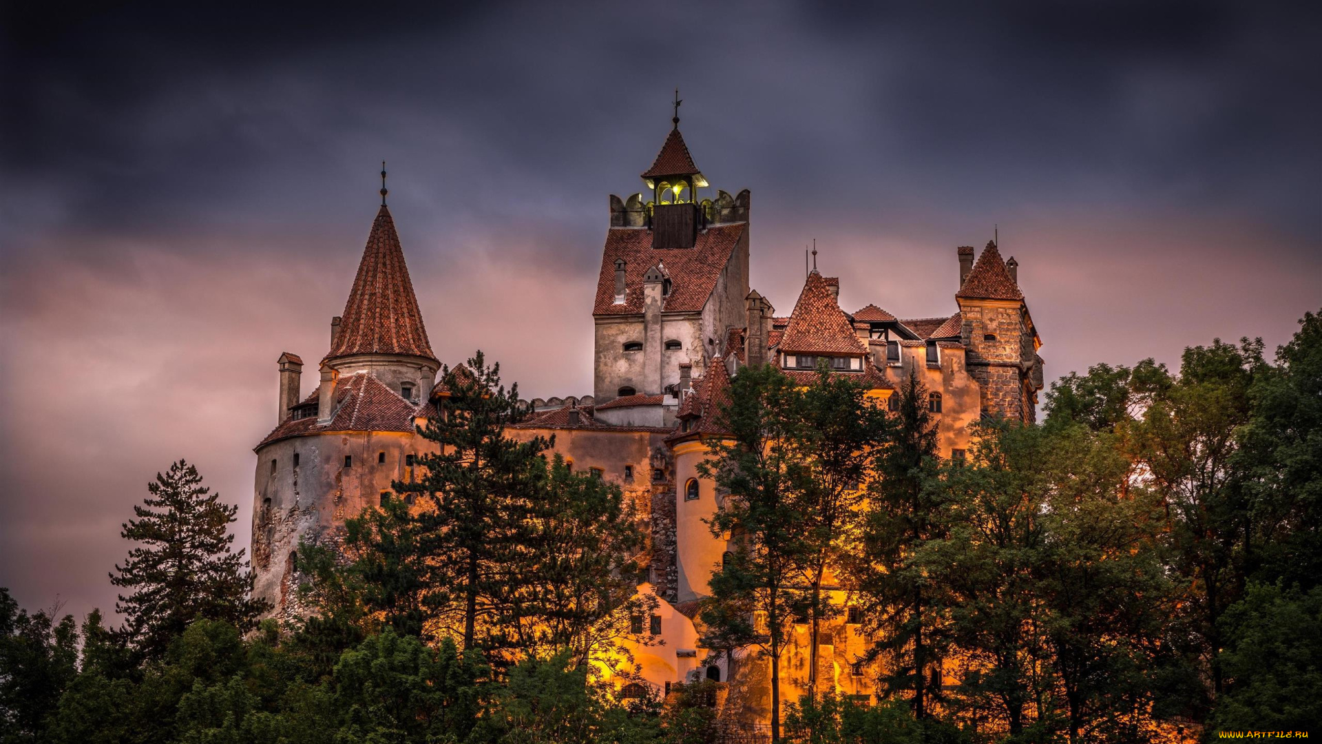 bran, castle, romania, города, -, дворцы, , замки, , крепости, bran, castle, romania