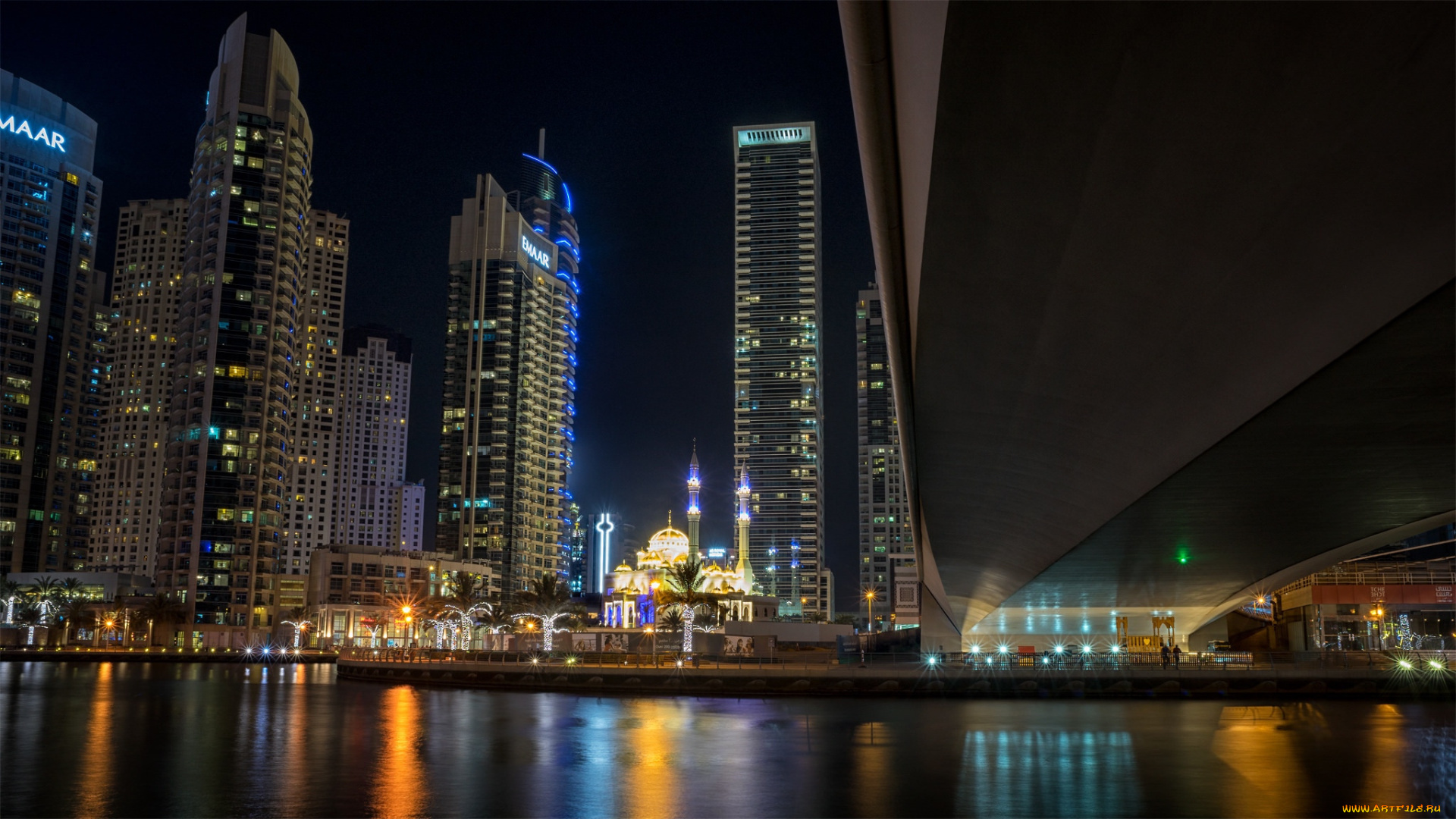 dubai, города, дубай, , оаэ, простор