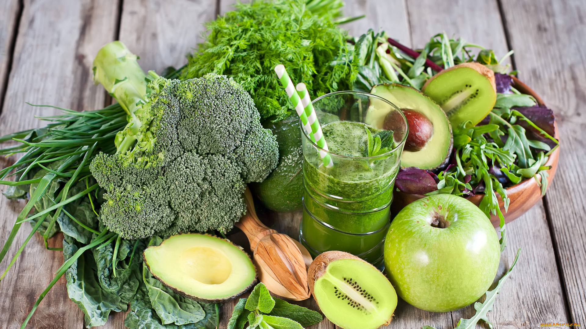 еда, фрукты, и, овощи, вместе, снедь