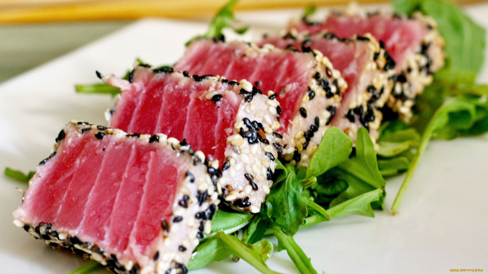 еда, рыбные, блюда, , с, морепродуктами, тунец