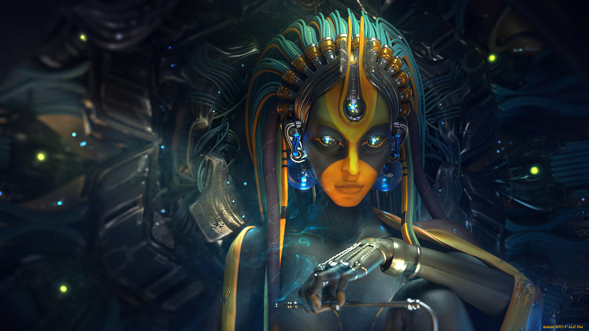 фэнтези, существа, фантастика, женщина