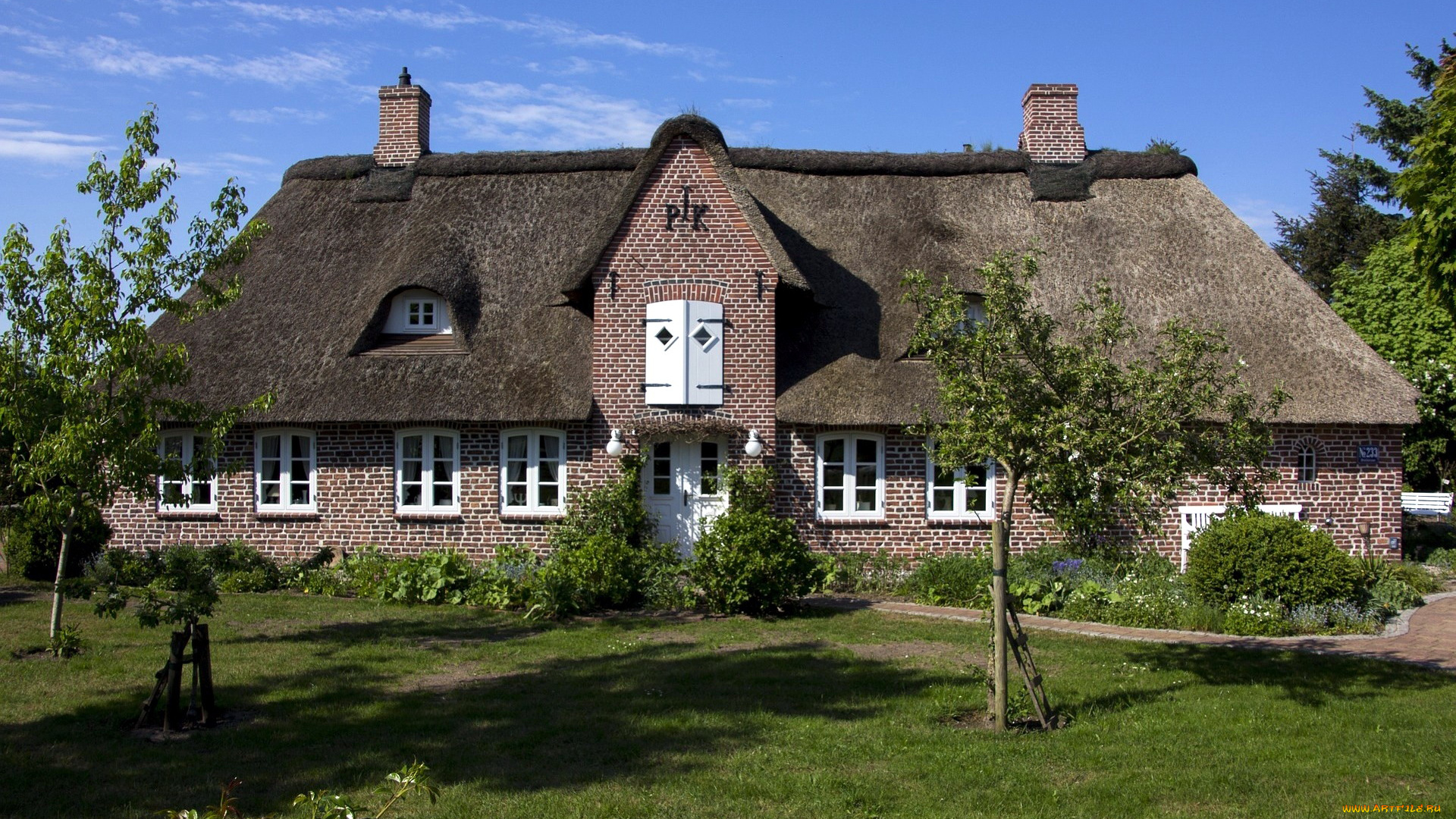 города, -, здания, , дома, коттедж