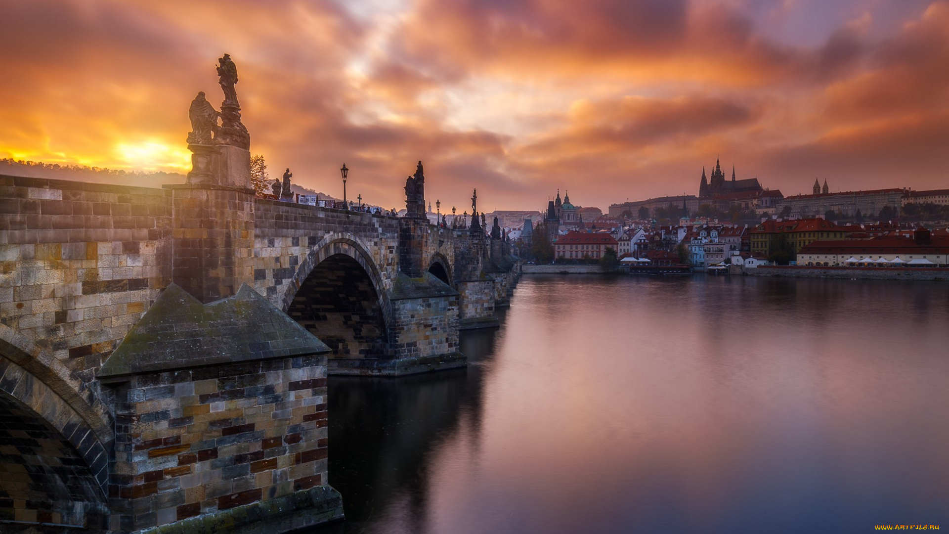 prague, города, прага, , Чехия, простор