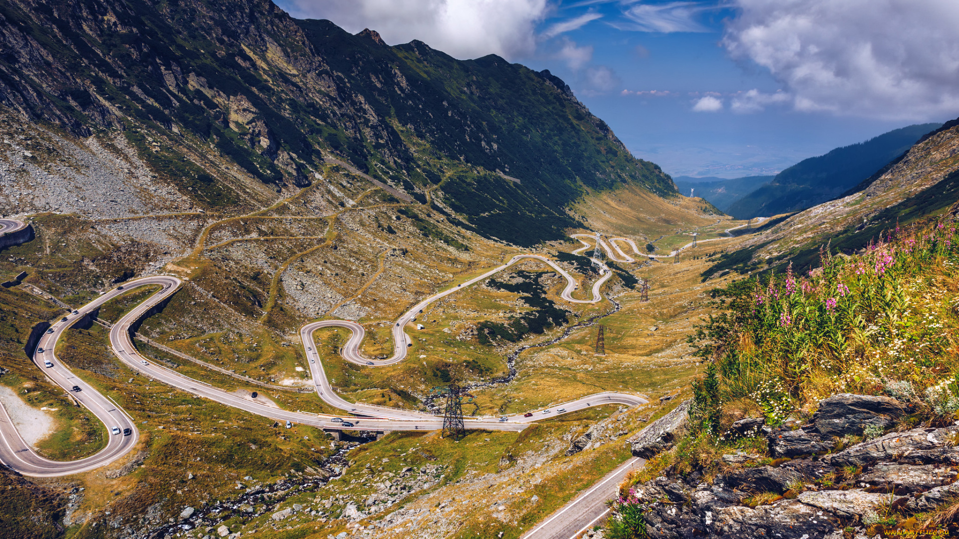 природа, дороги, простор