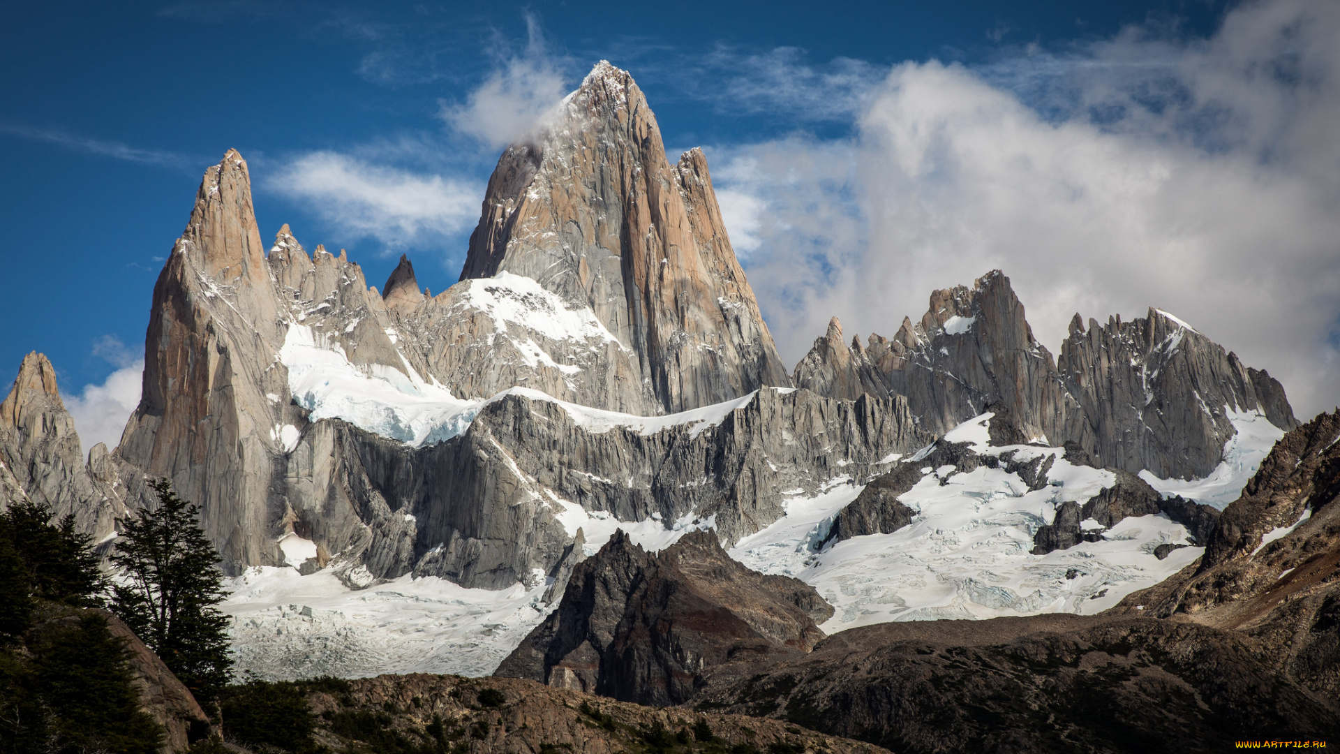 природа, горы, простор