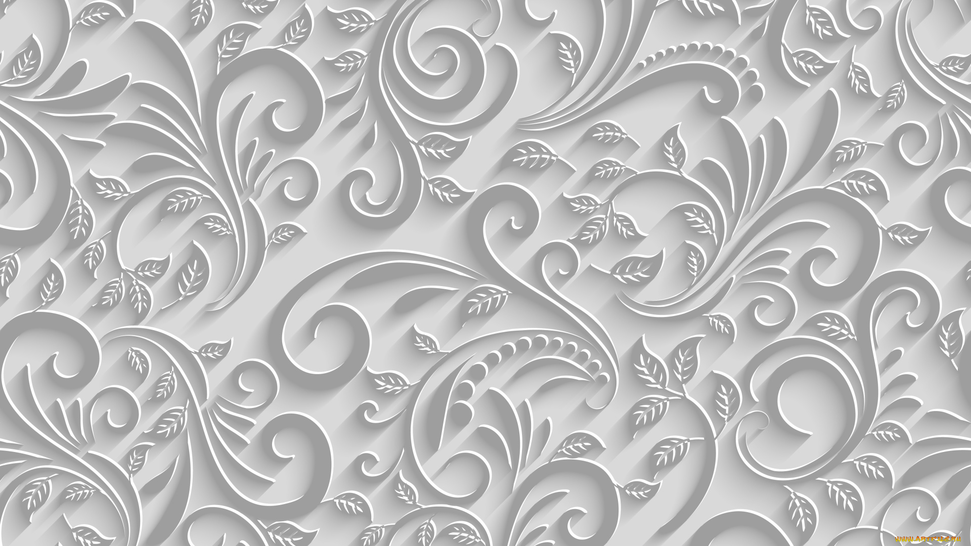 векторная, графика, графика, , graphics, белый, фон, текстура, листья, ветки, узор