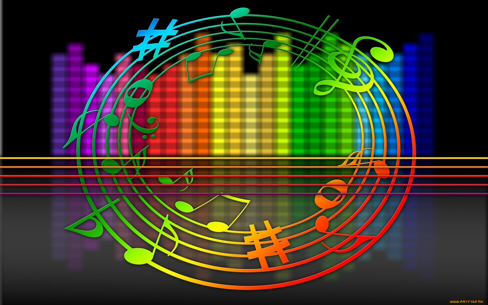 векторная, графика, другое, , other, музыка