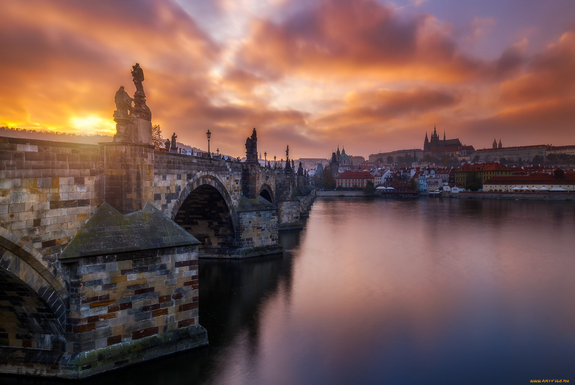 prague, города, прага, , Чехия, простор