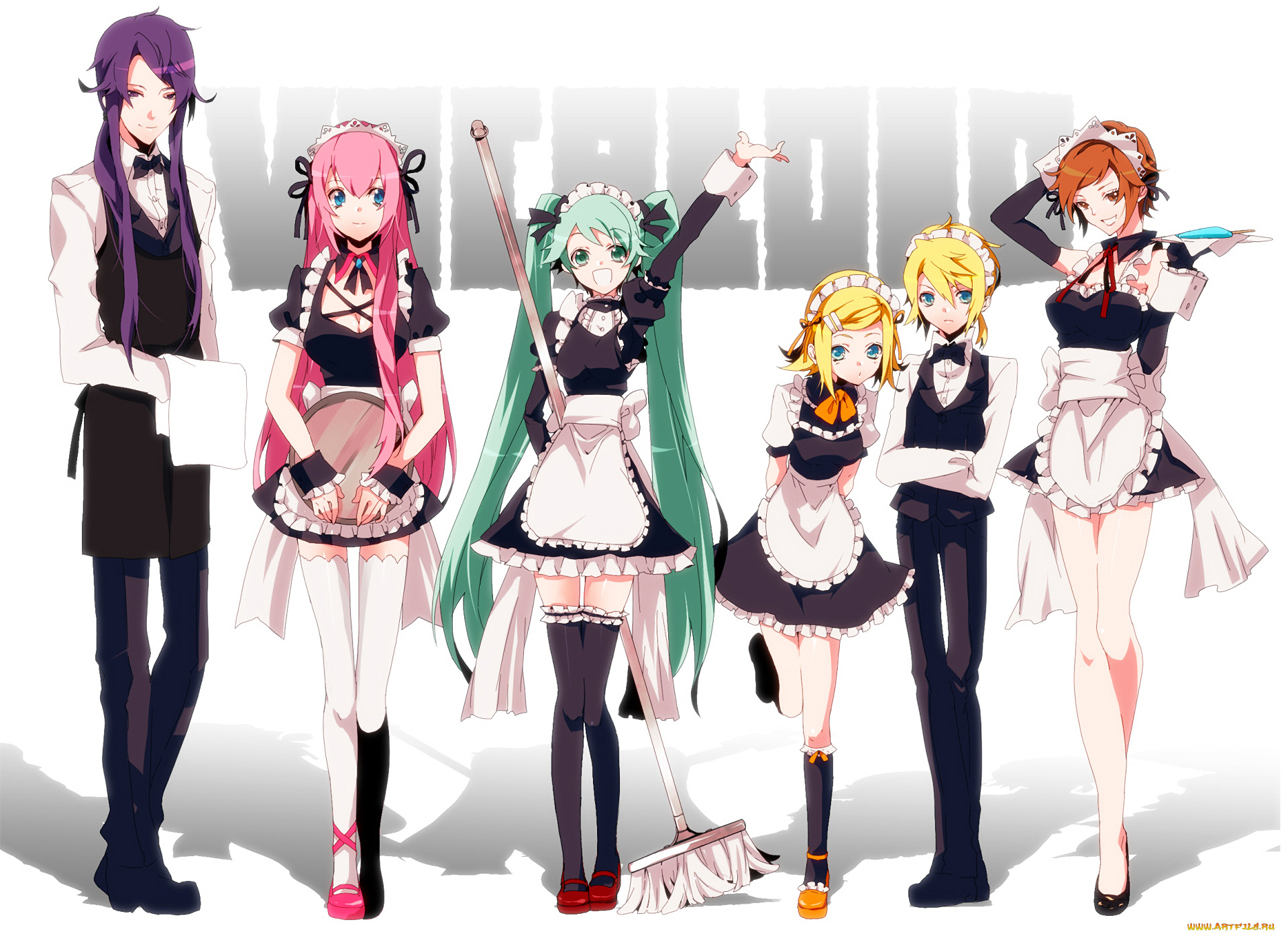 аниме, vocaloid, вокалоид