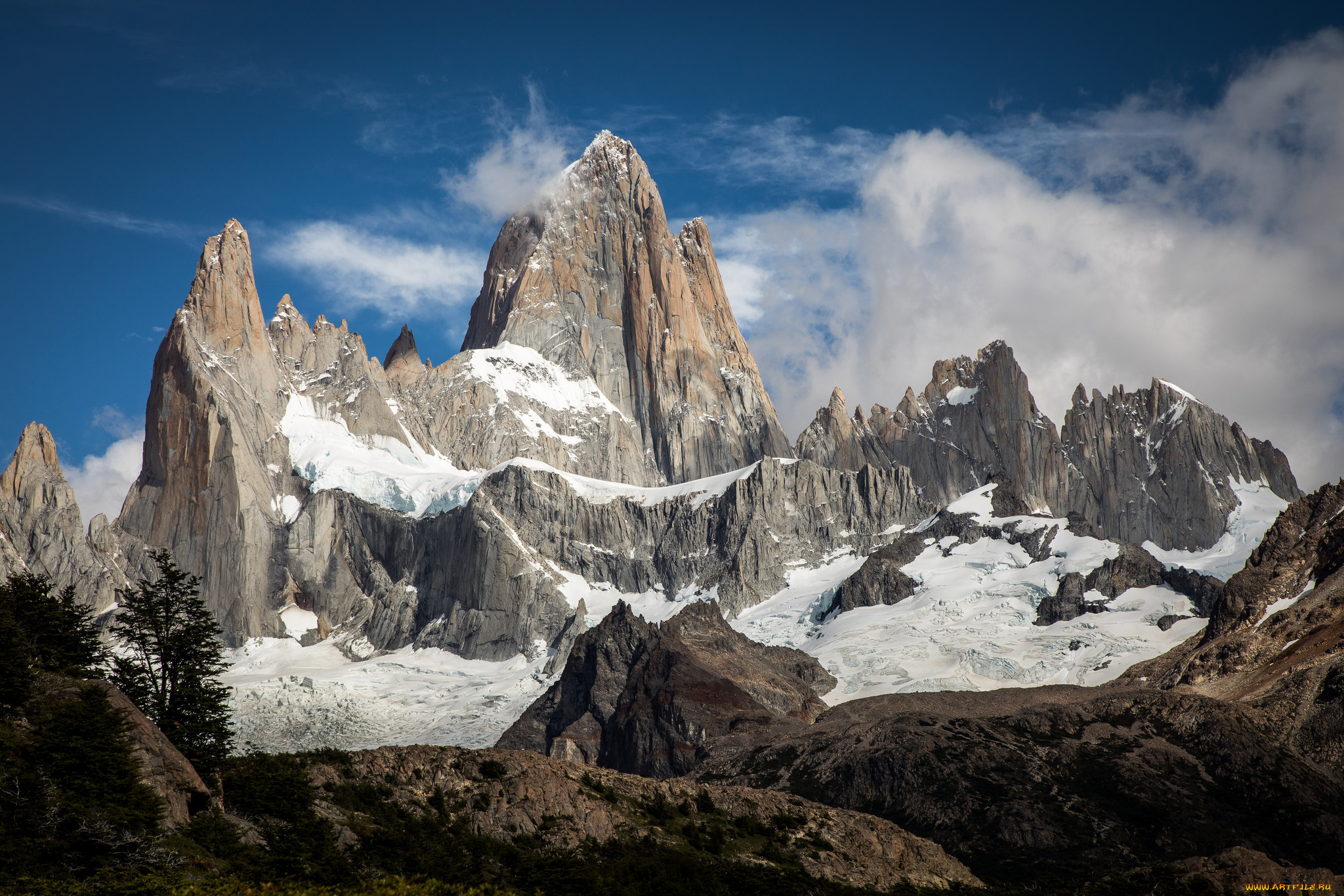 природа, горы, простор