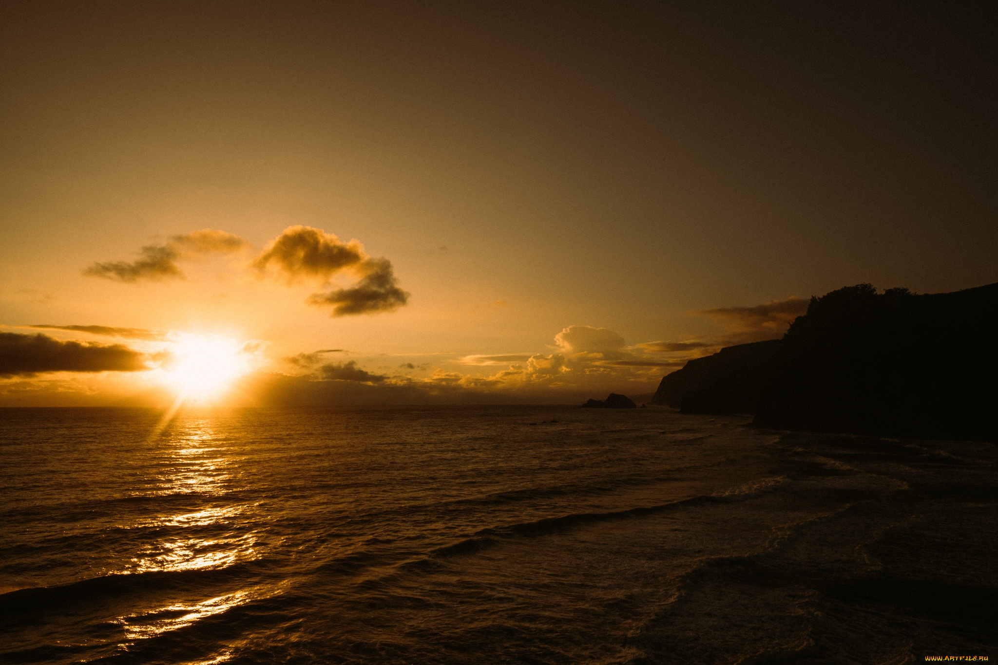 природа, восходы, закаты, простор