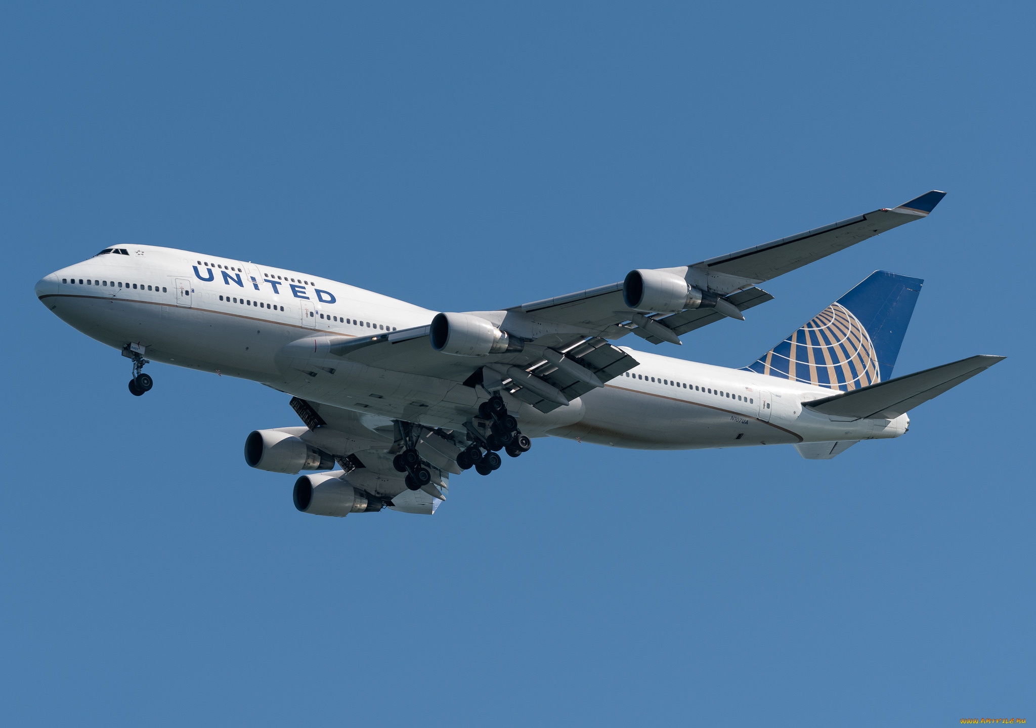 boeing, 747-400, авиация, пассажирские, самолёты, авиалайнер