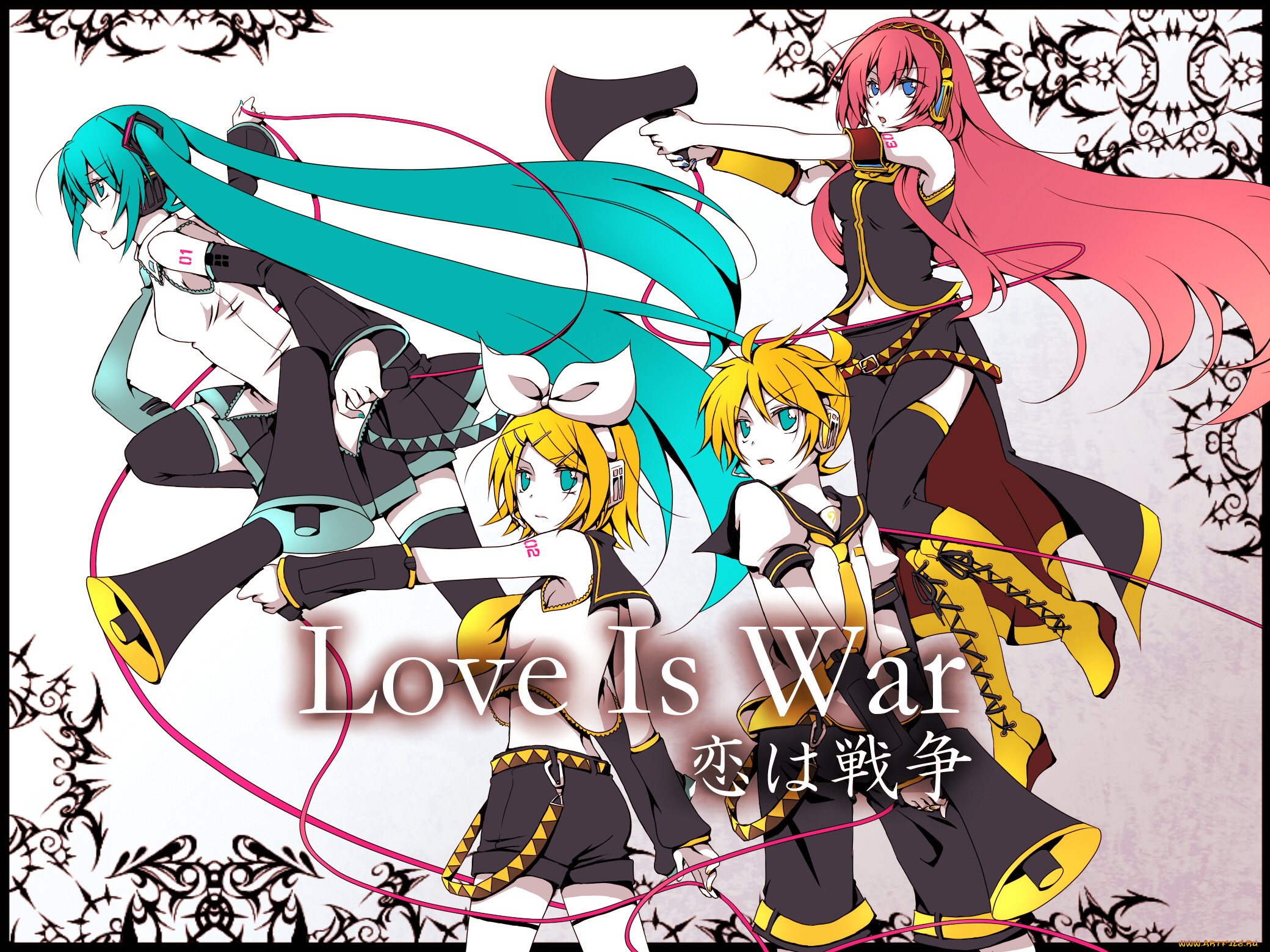 аниме, vocaloid, вокалоид