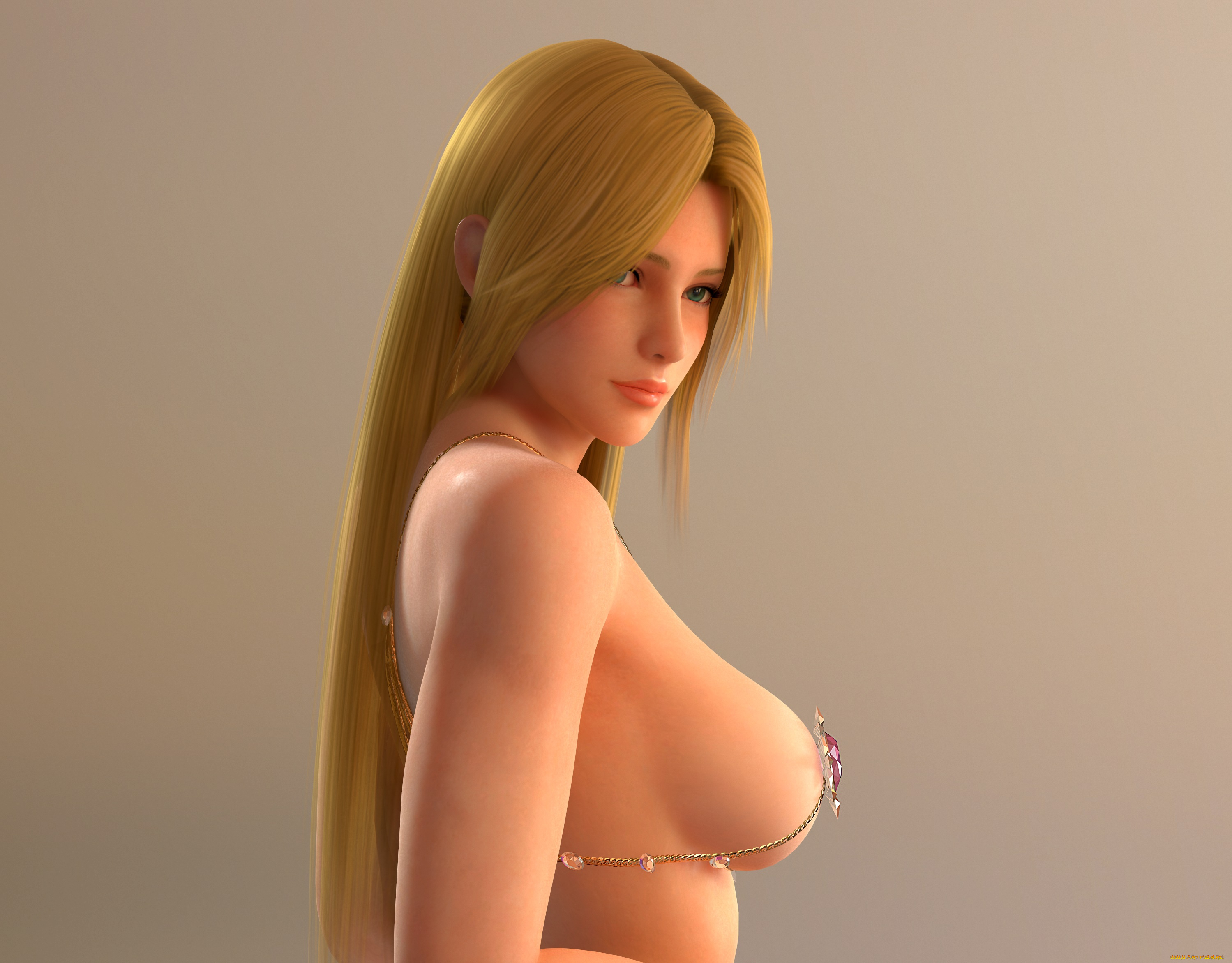 3д, графика, фантазия, , fantasy, фон, взгляд, девушка