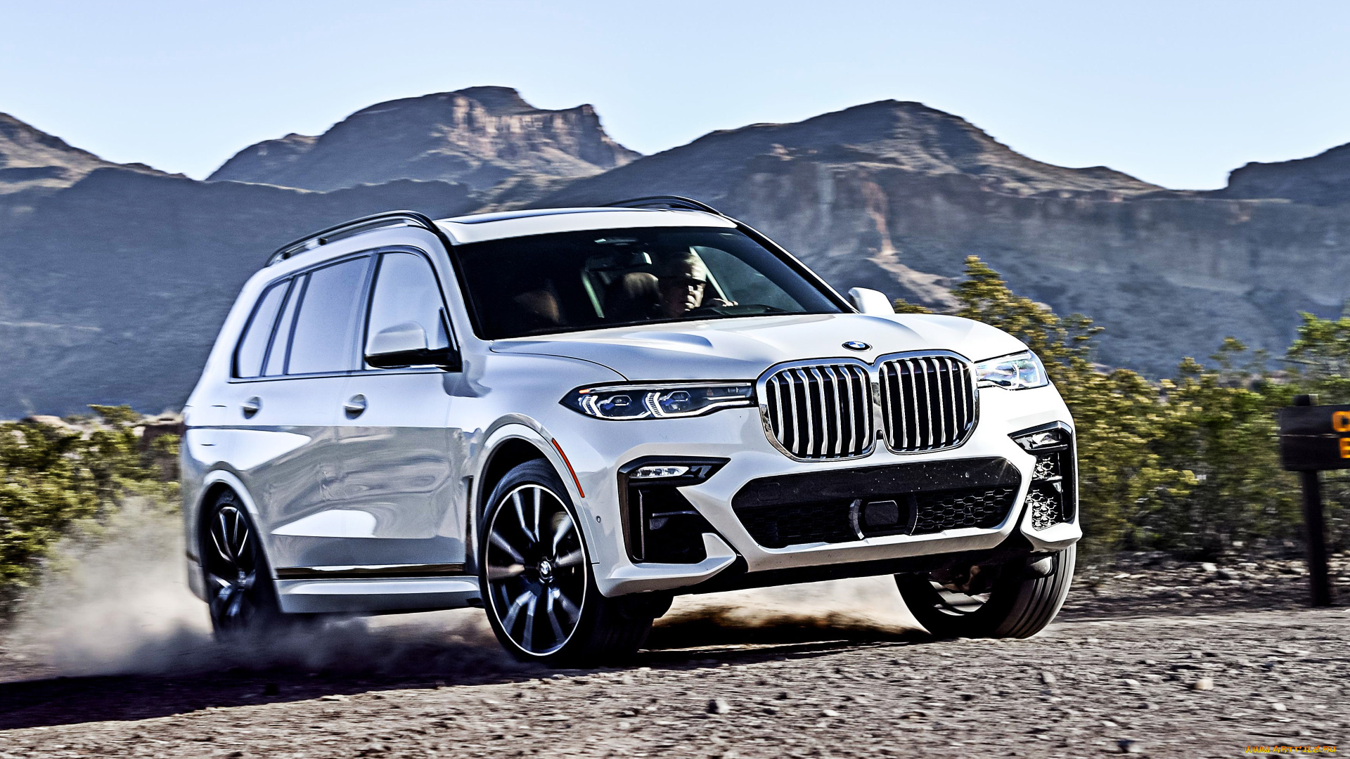 2019, bmw, x7, автомобили, bmw, x7, немецкие, внедорожник, внешность, xdrive50i, белый, вид, спереди