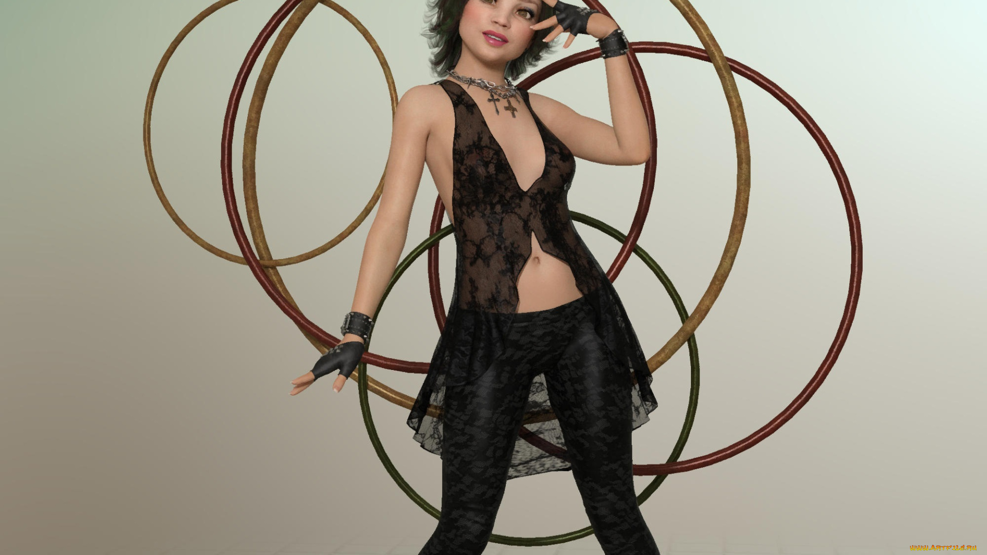 3д, графика, люди, , people, фон, взгляд, девушка